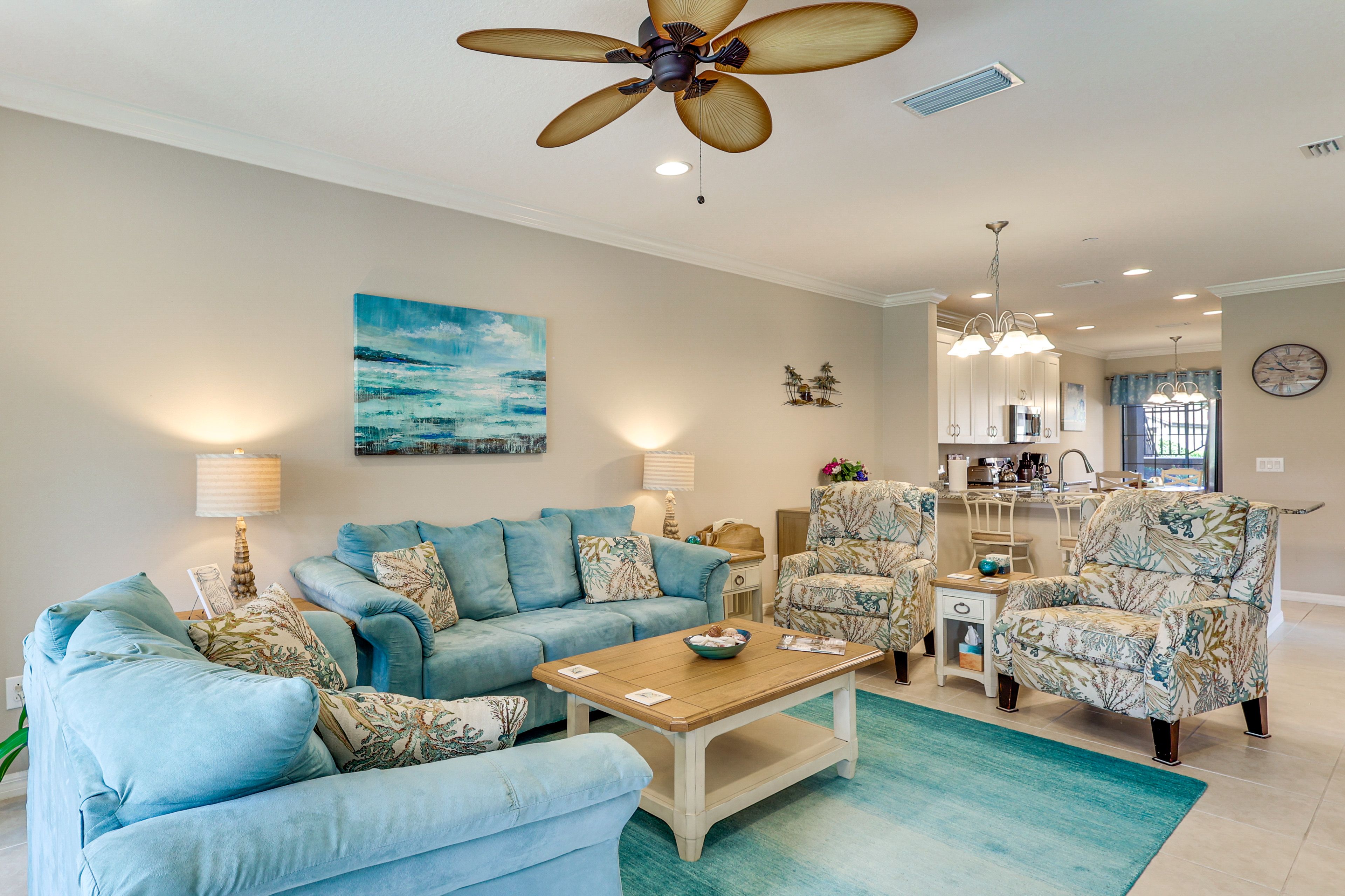 Main Living Area | Full Sleeper Sofa