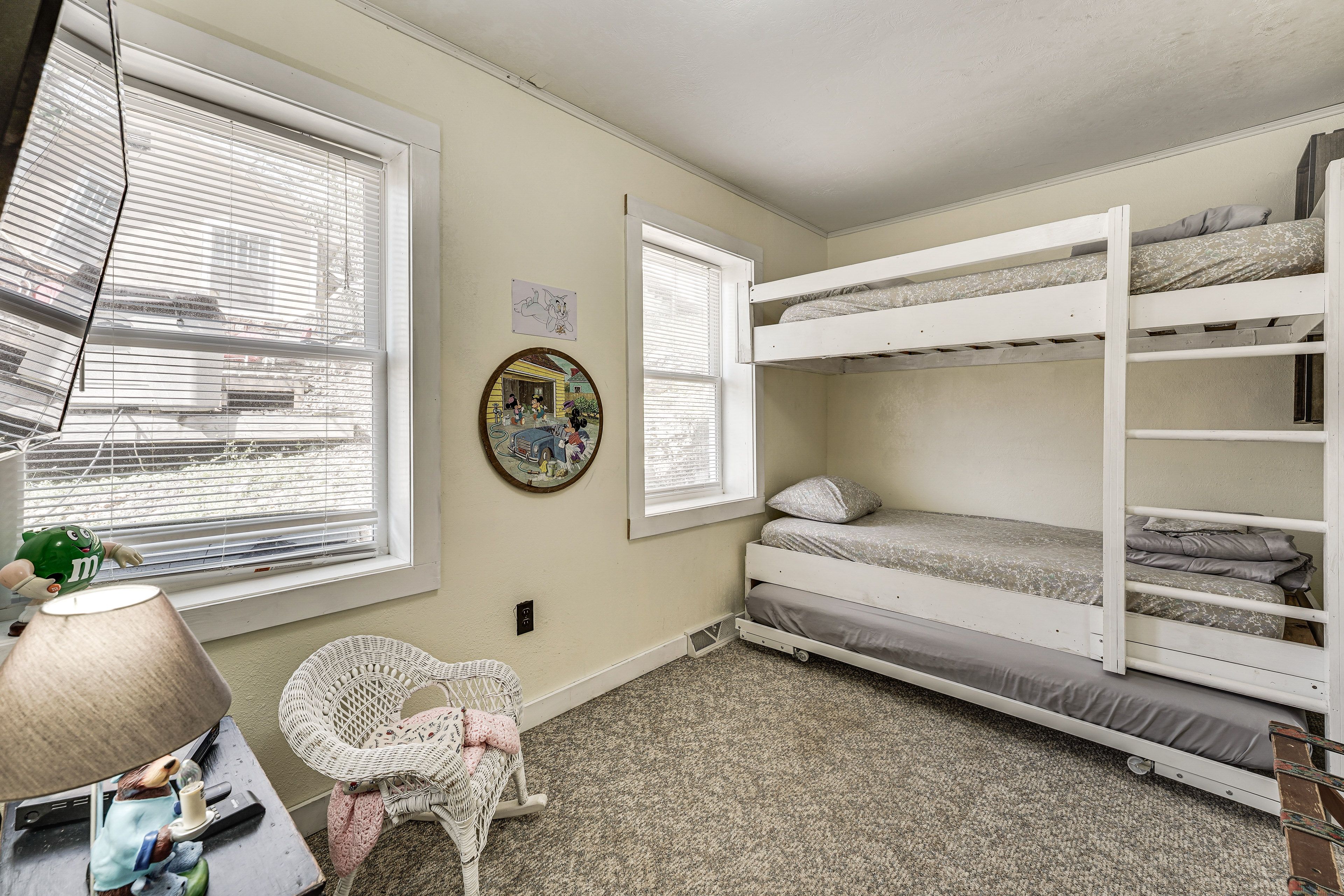 Unit 1 | Bedroom 2 | Twin Bunk Bed w/ Twin Trundle Bed