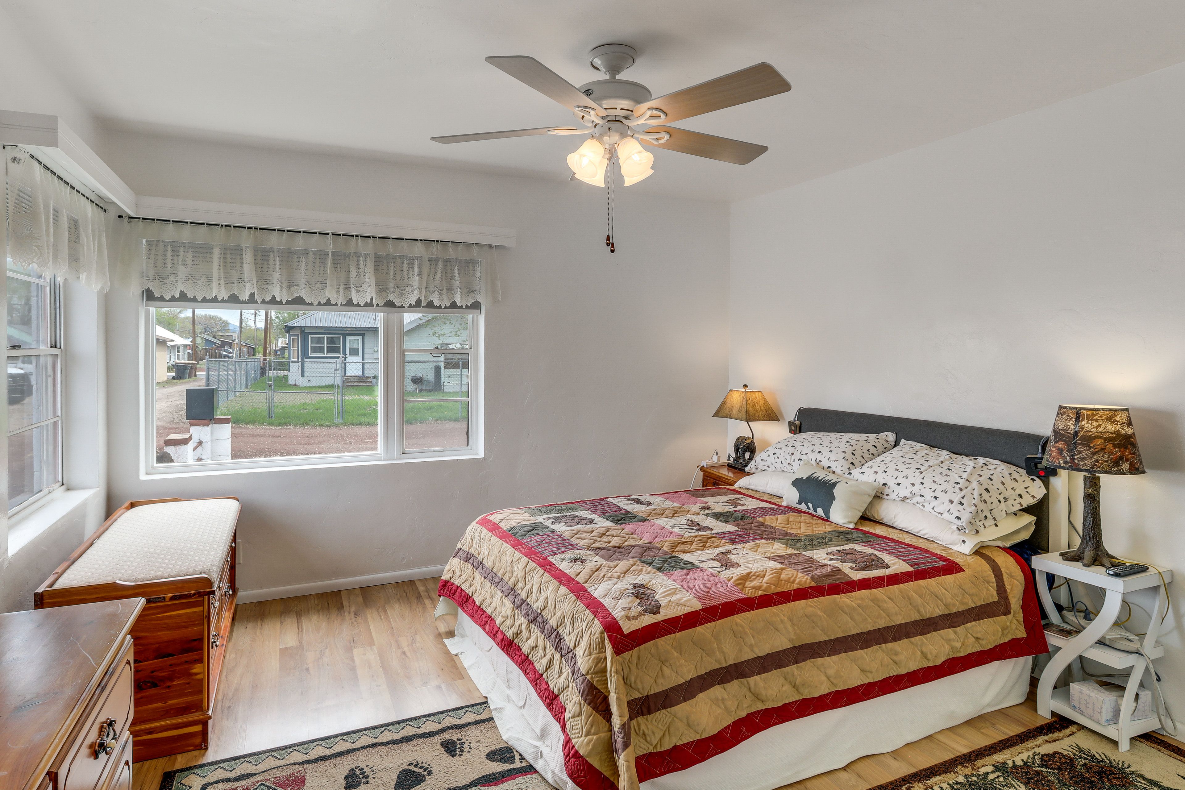 Bedroom 1 | Queen Bed | Flat-Screen TV