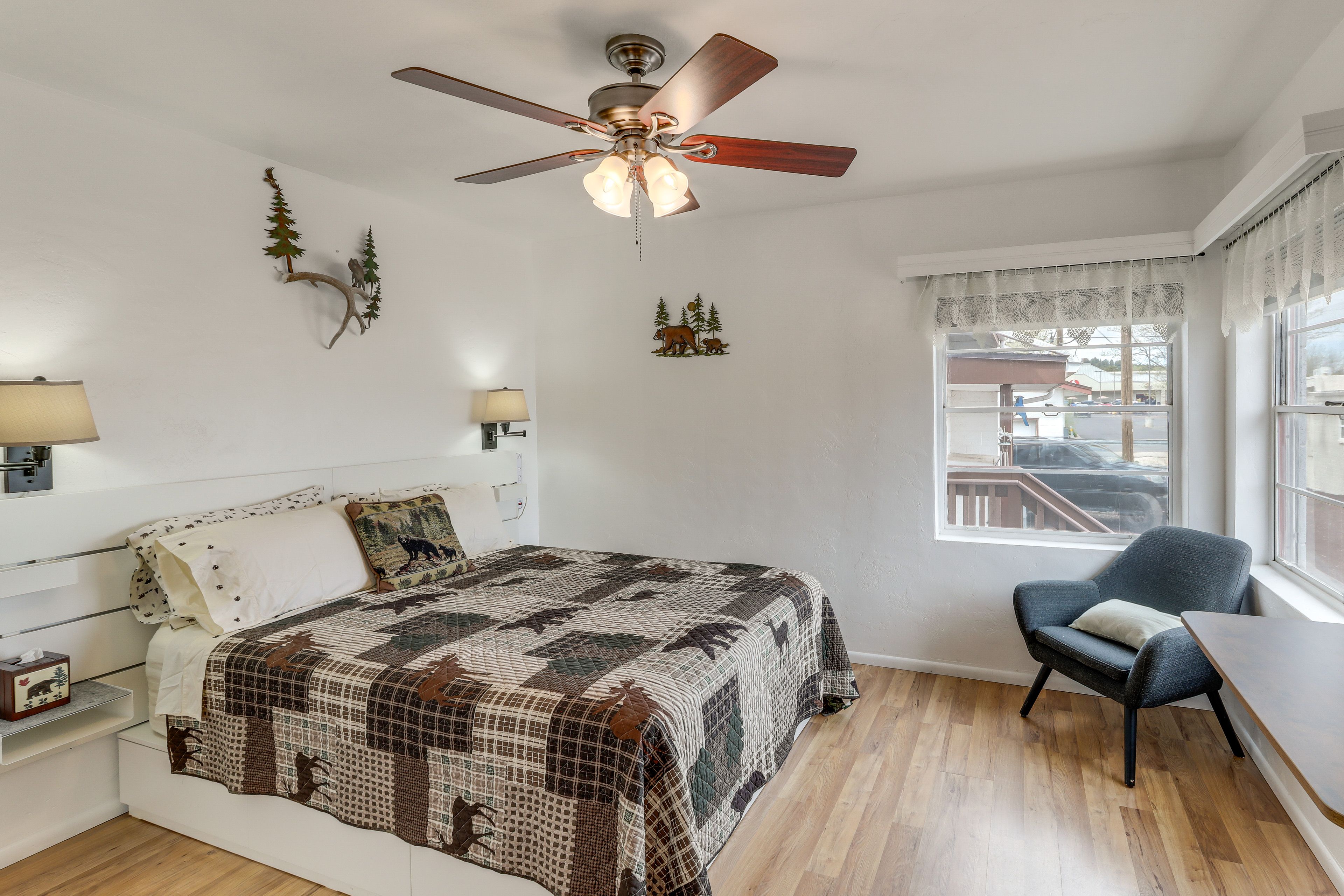 Bedroom 2 | Queen Bed | Flat-Screen TV