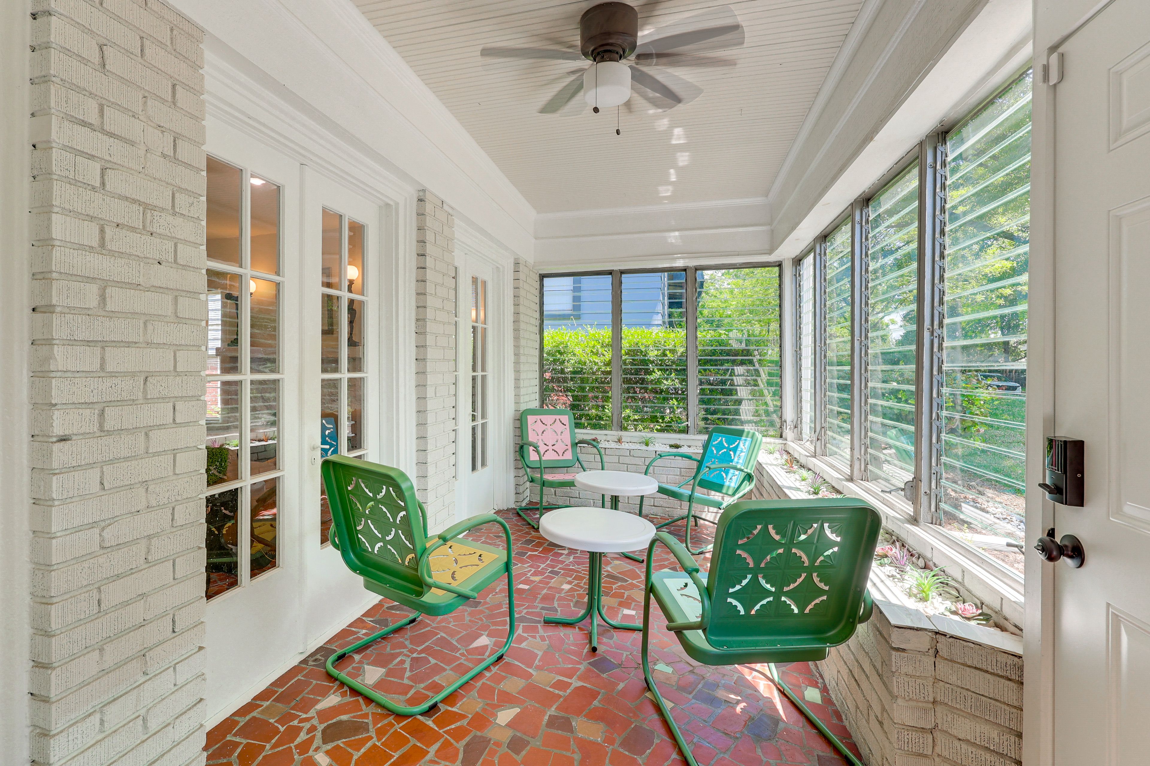 Screened Front Porch