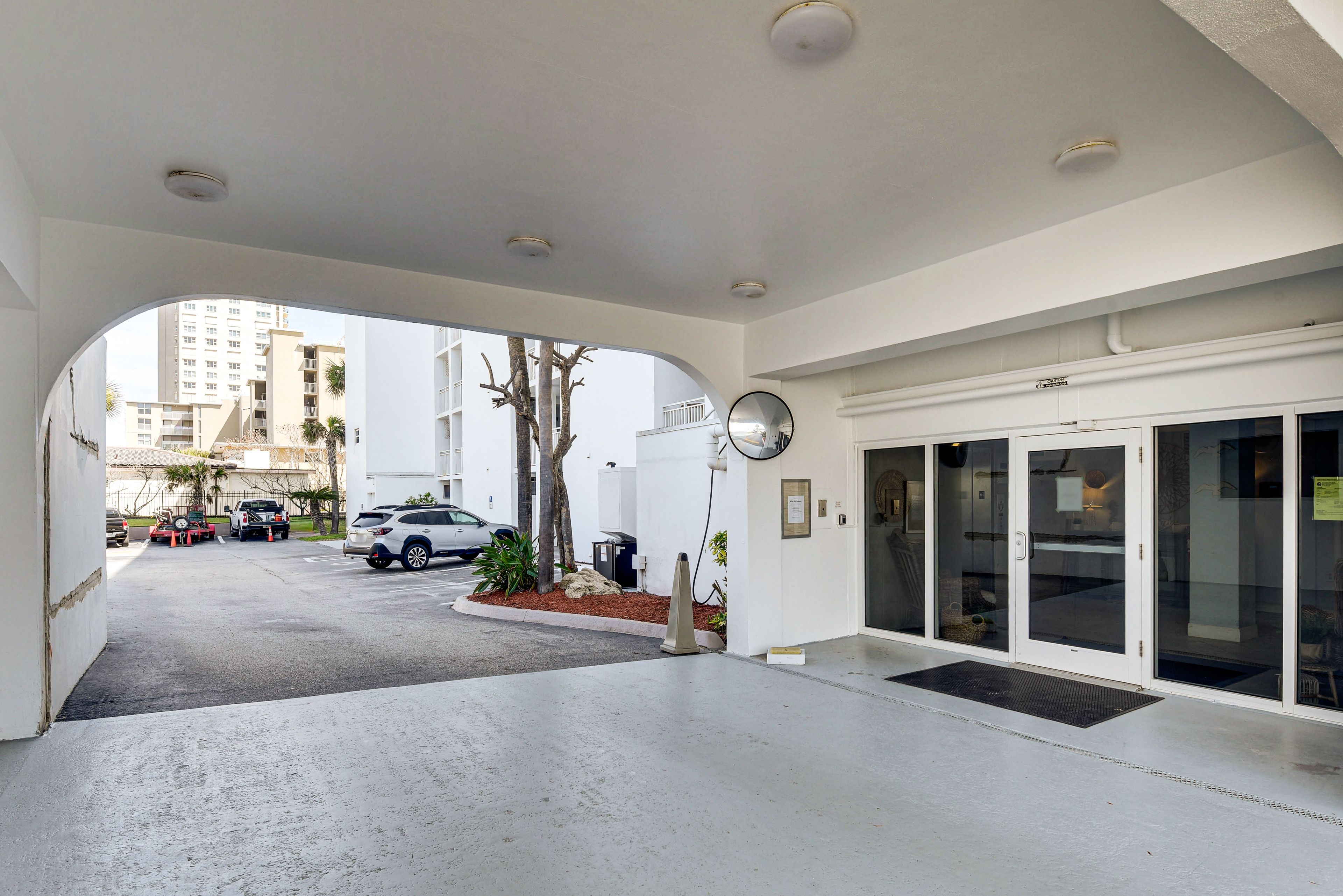 Building Exterior | Step-Free Access From Parking Lot