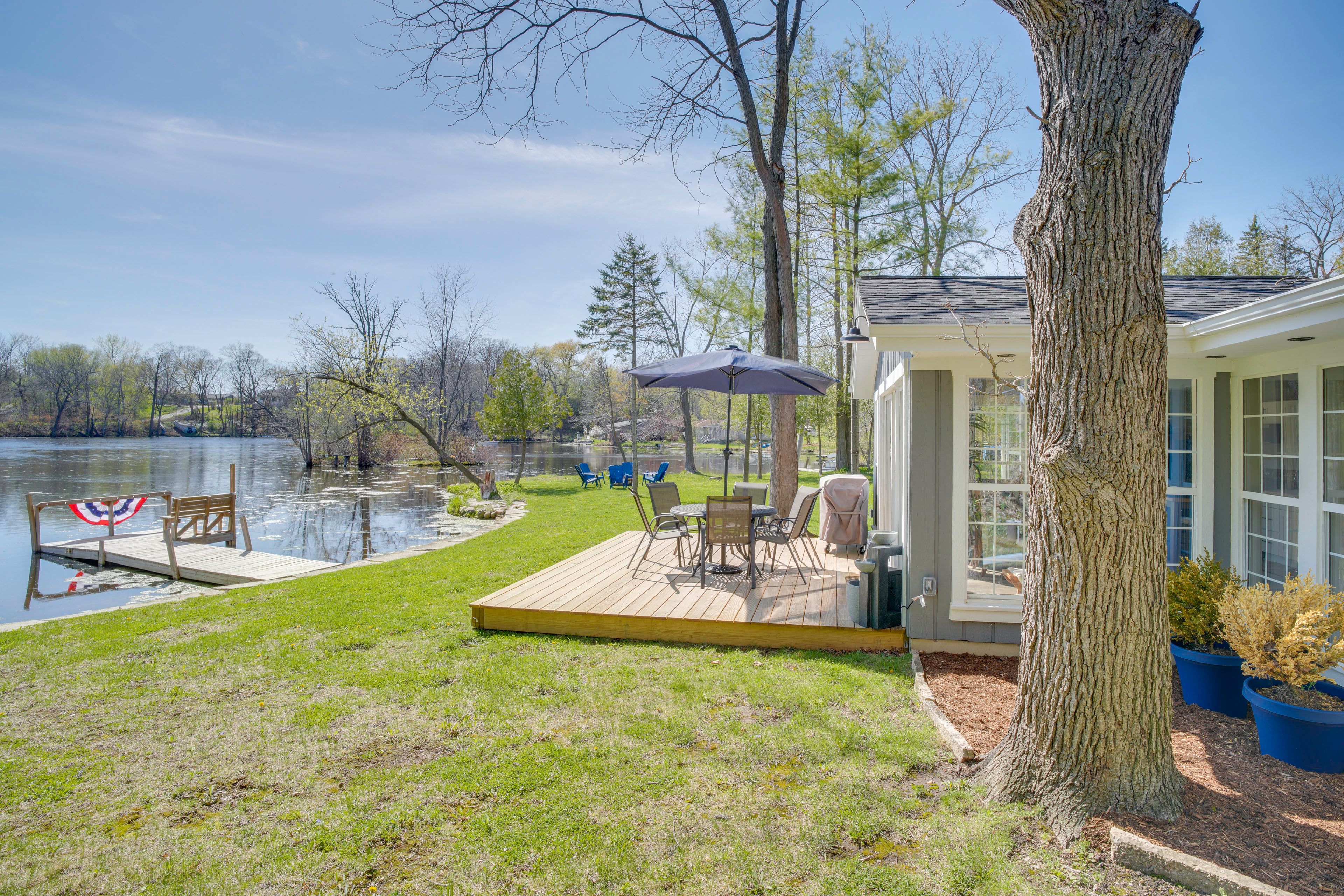 Campbellsport Vacation Rental | 3BR | 1BA | 968 Sq Ft
