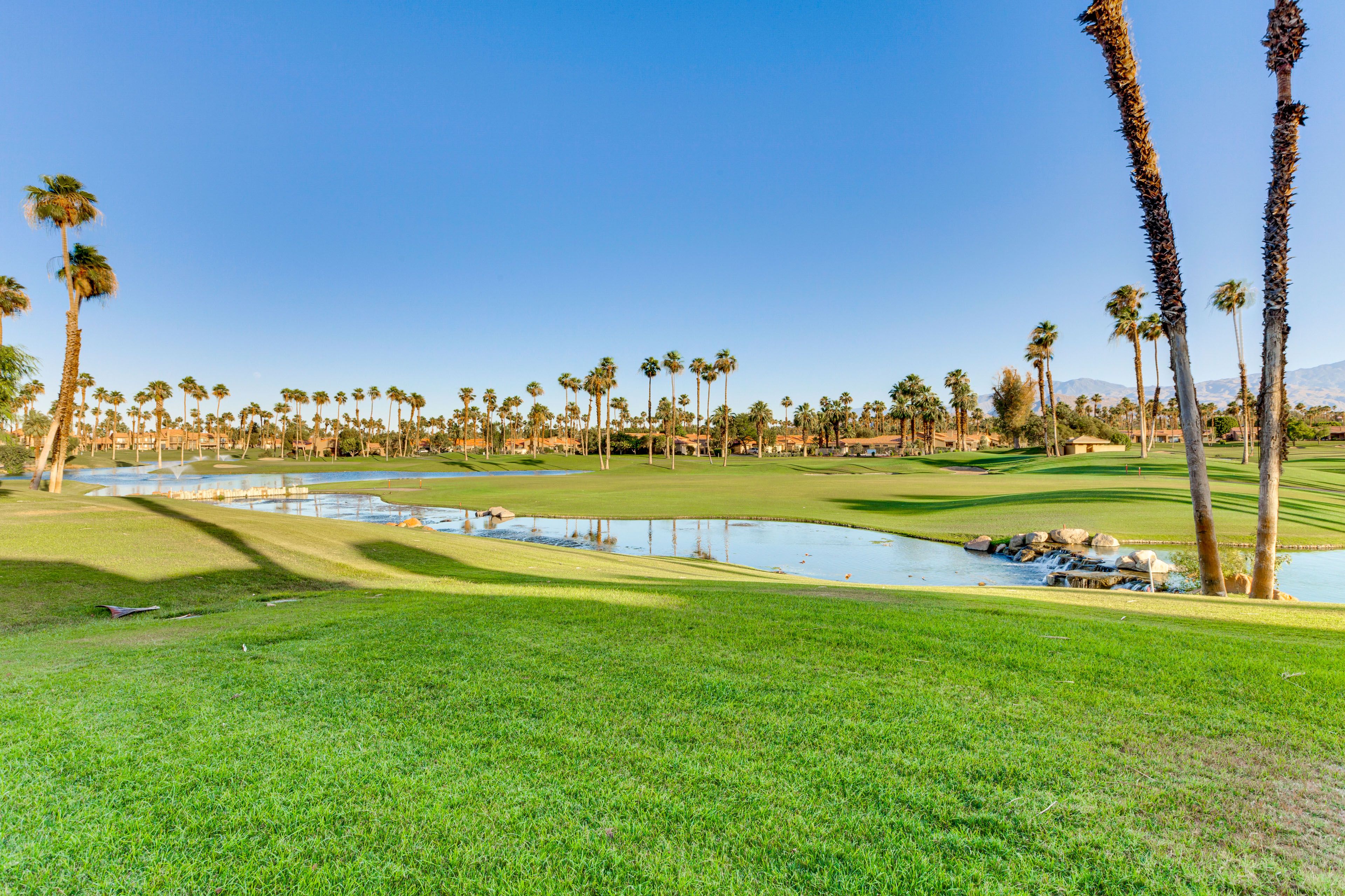 On-Site Creek & Golf Course