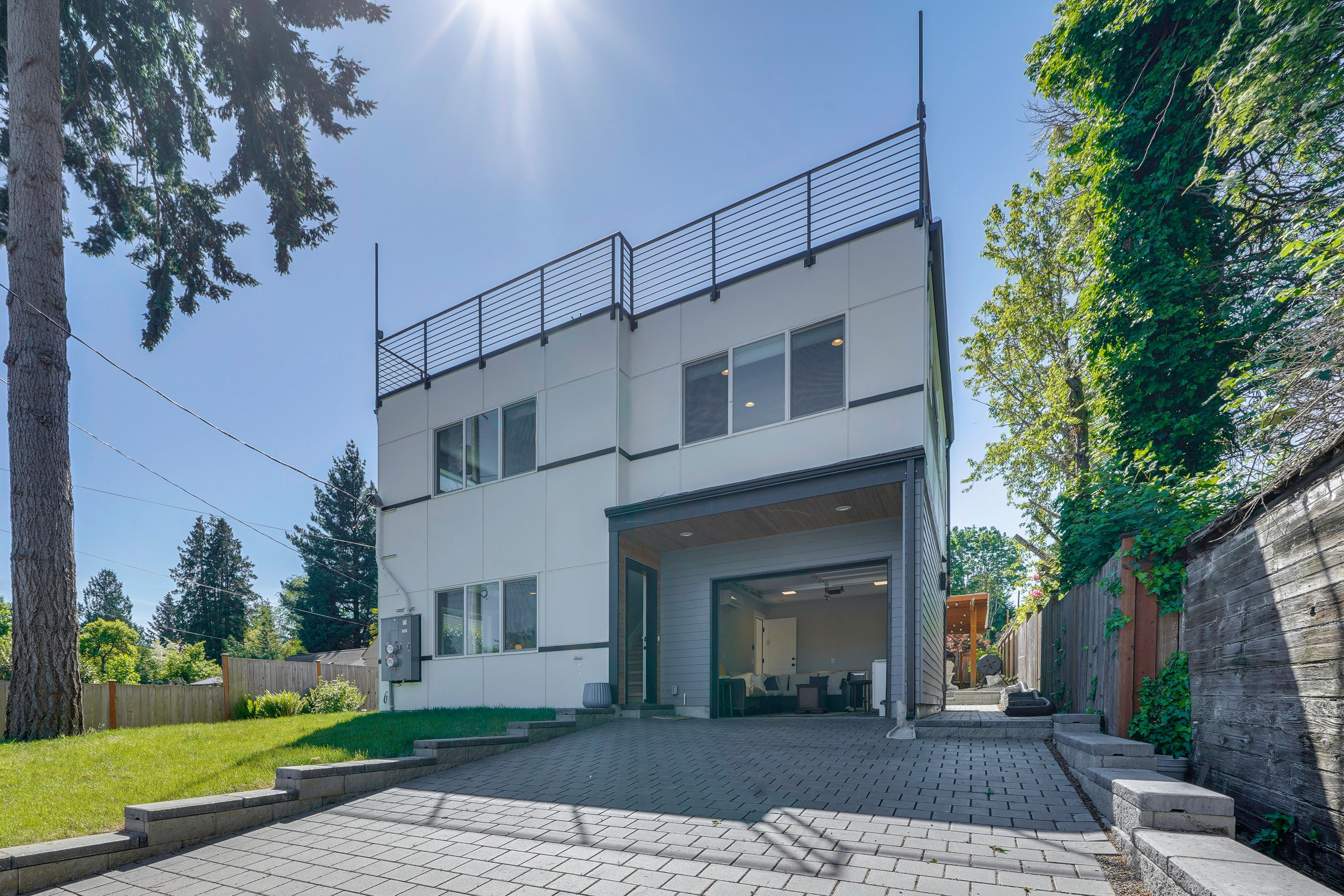 Exterior | 2-Story Home | Private Deck & Patio