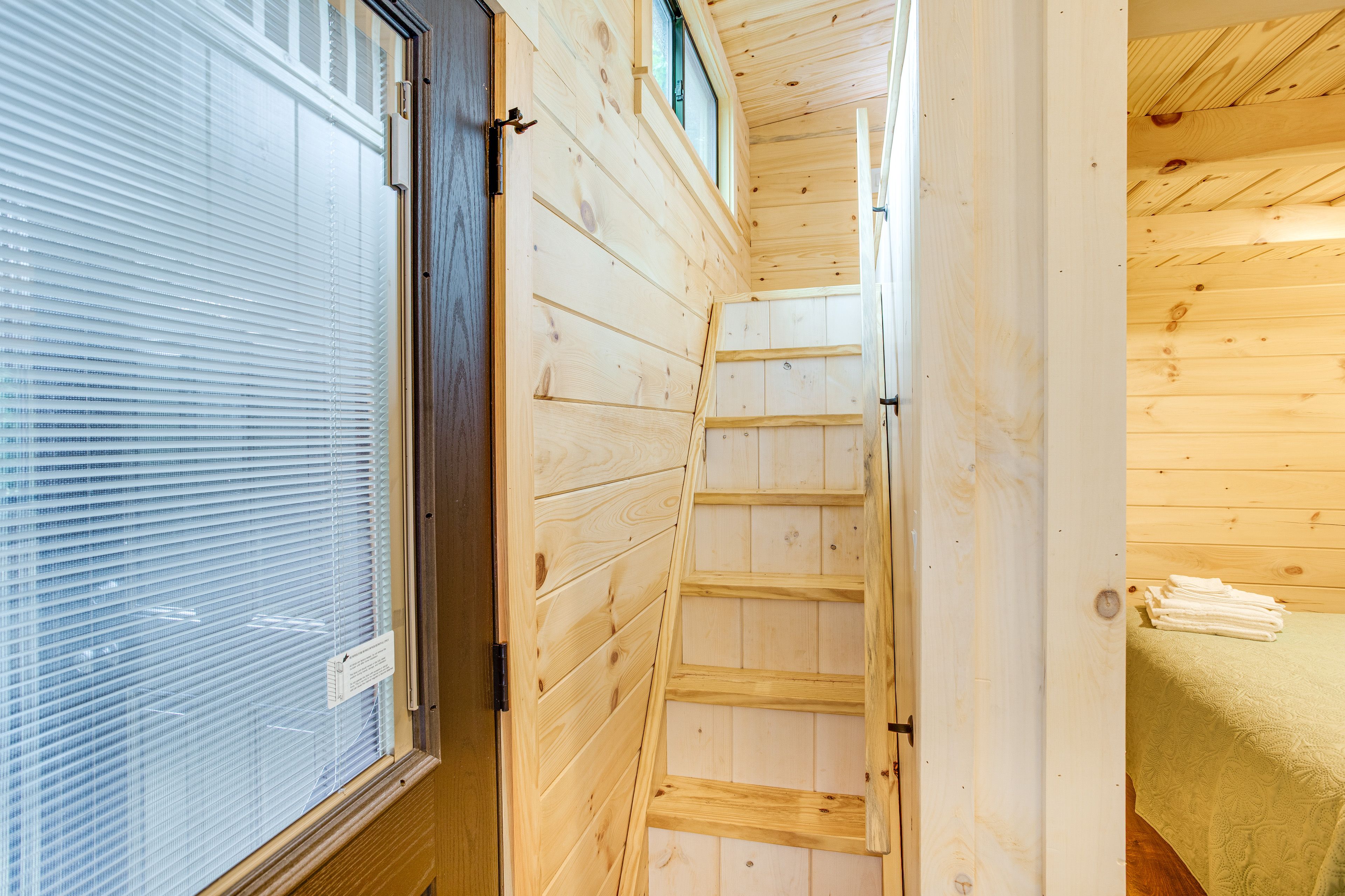 Staircase to Sleeping Loft