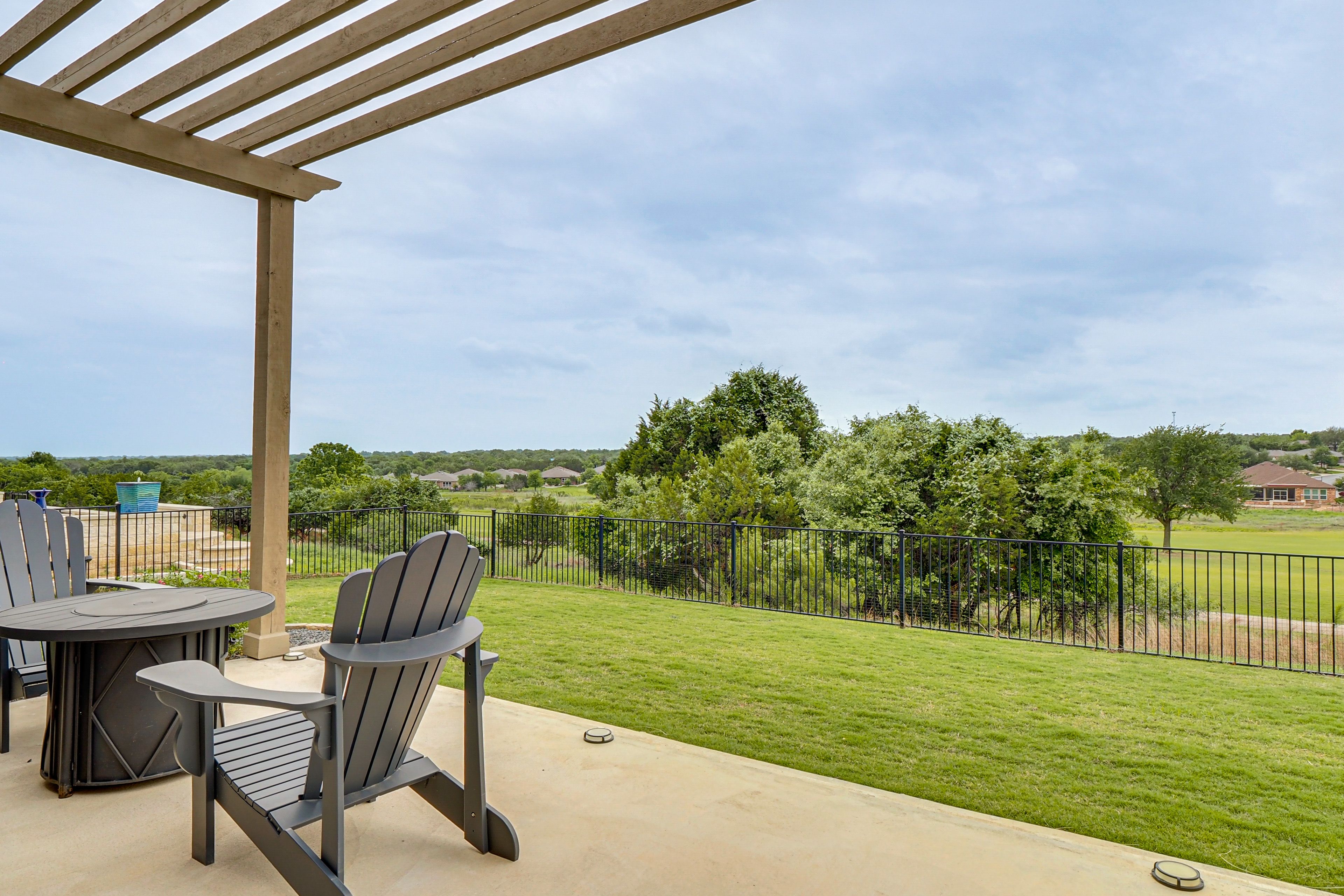 Golf Course View & Gas Fire Pit