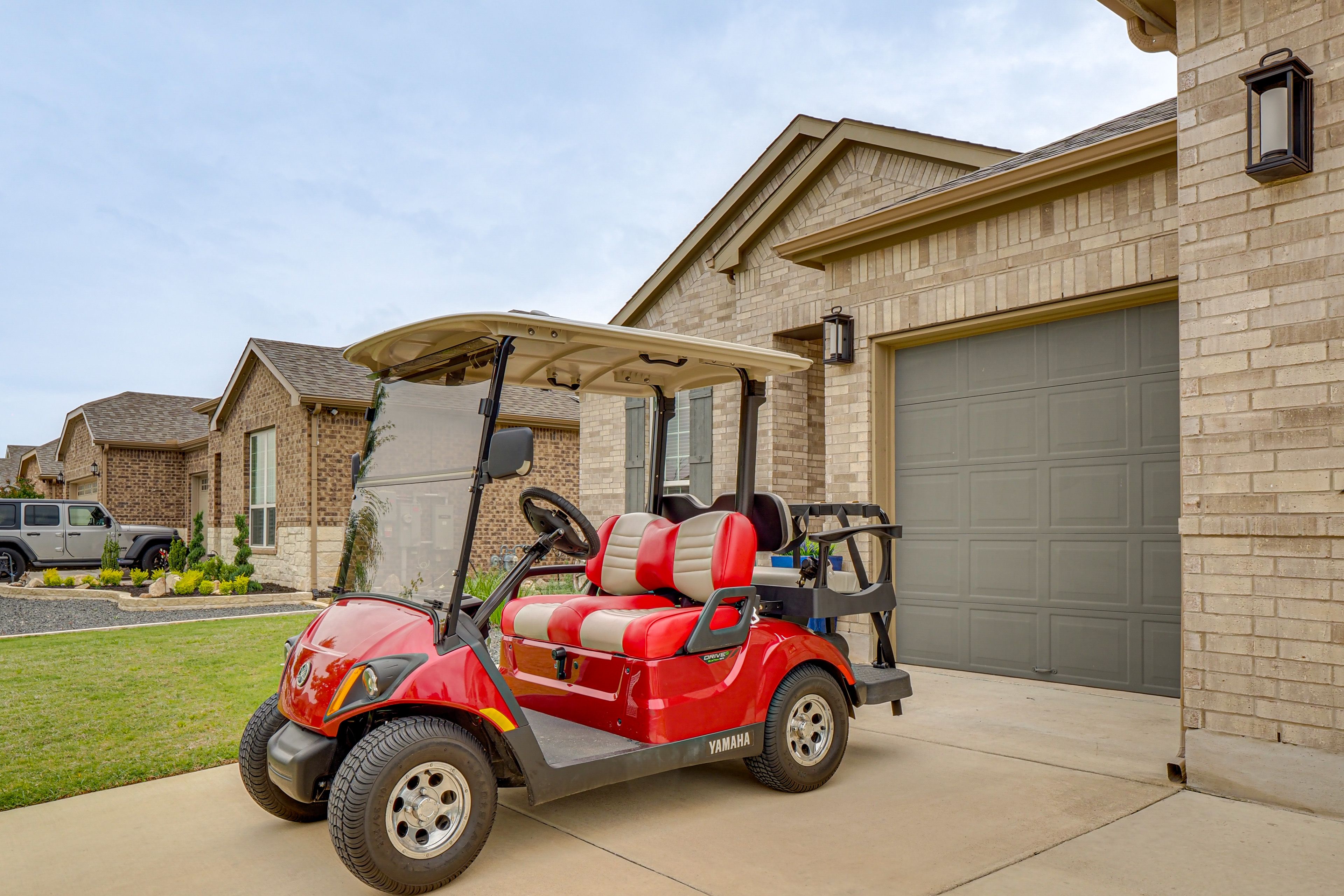 Golf Cart Provided