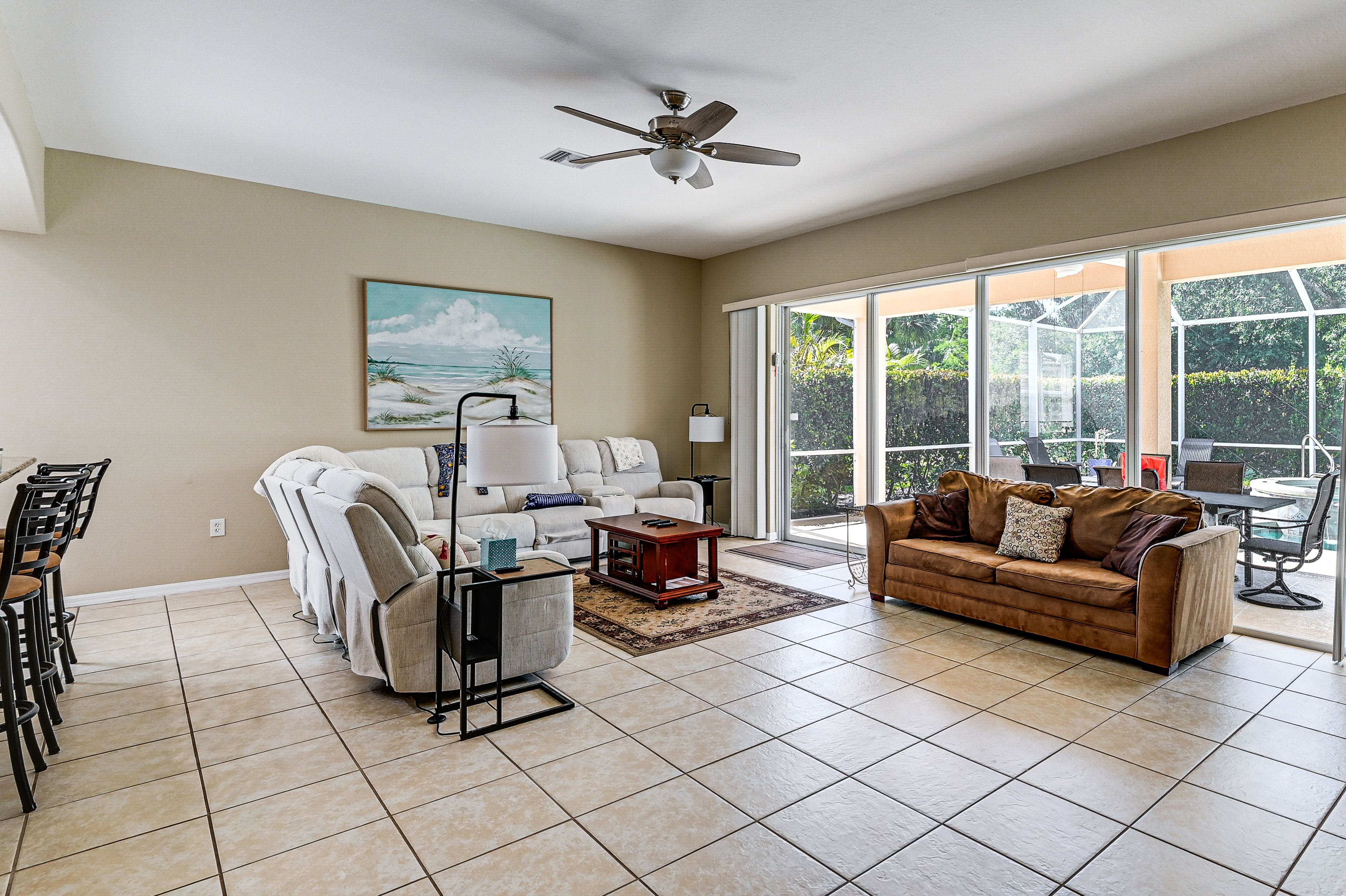 Living Area | Sleeper Sofa