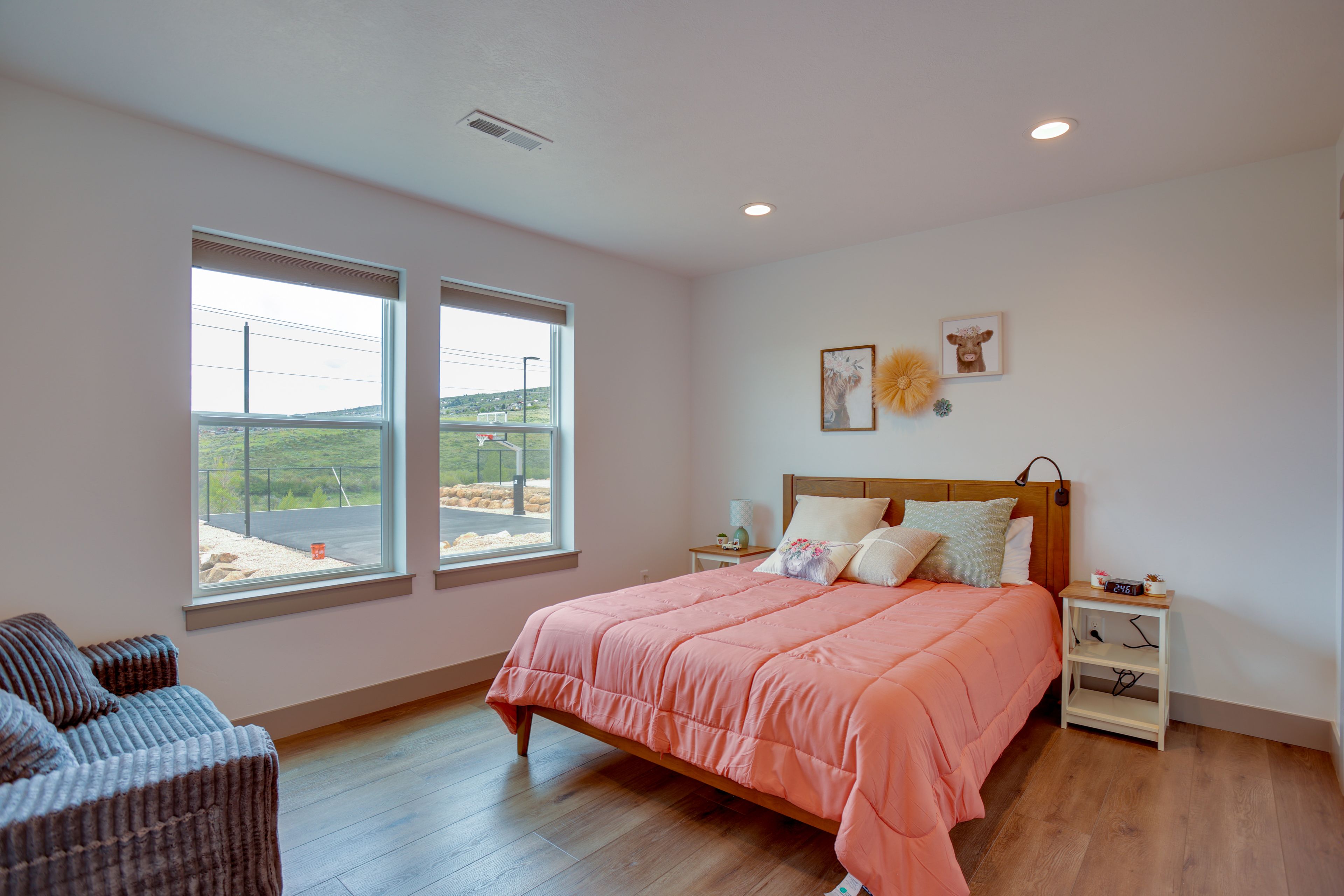 Bedroom 4 | Queen Bed | Twin Futon | Lower Level
