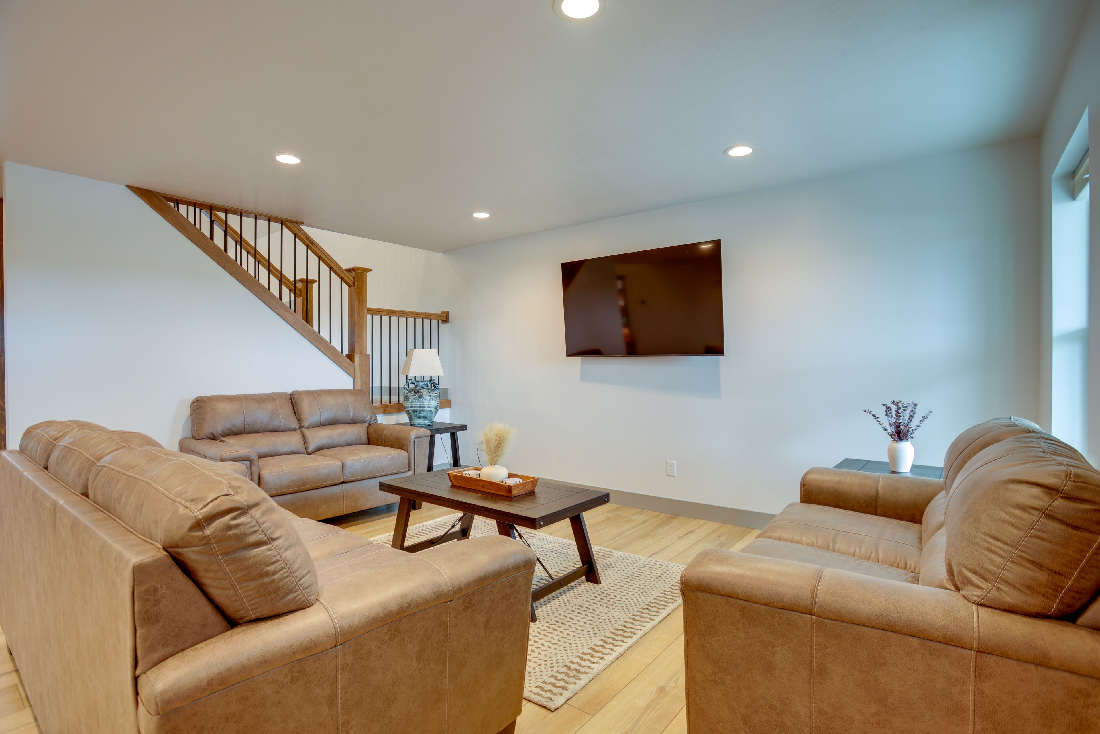 Family Room | Queen Sleeper Sofa | Lower Level