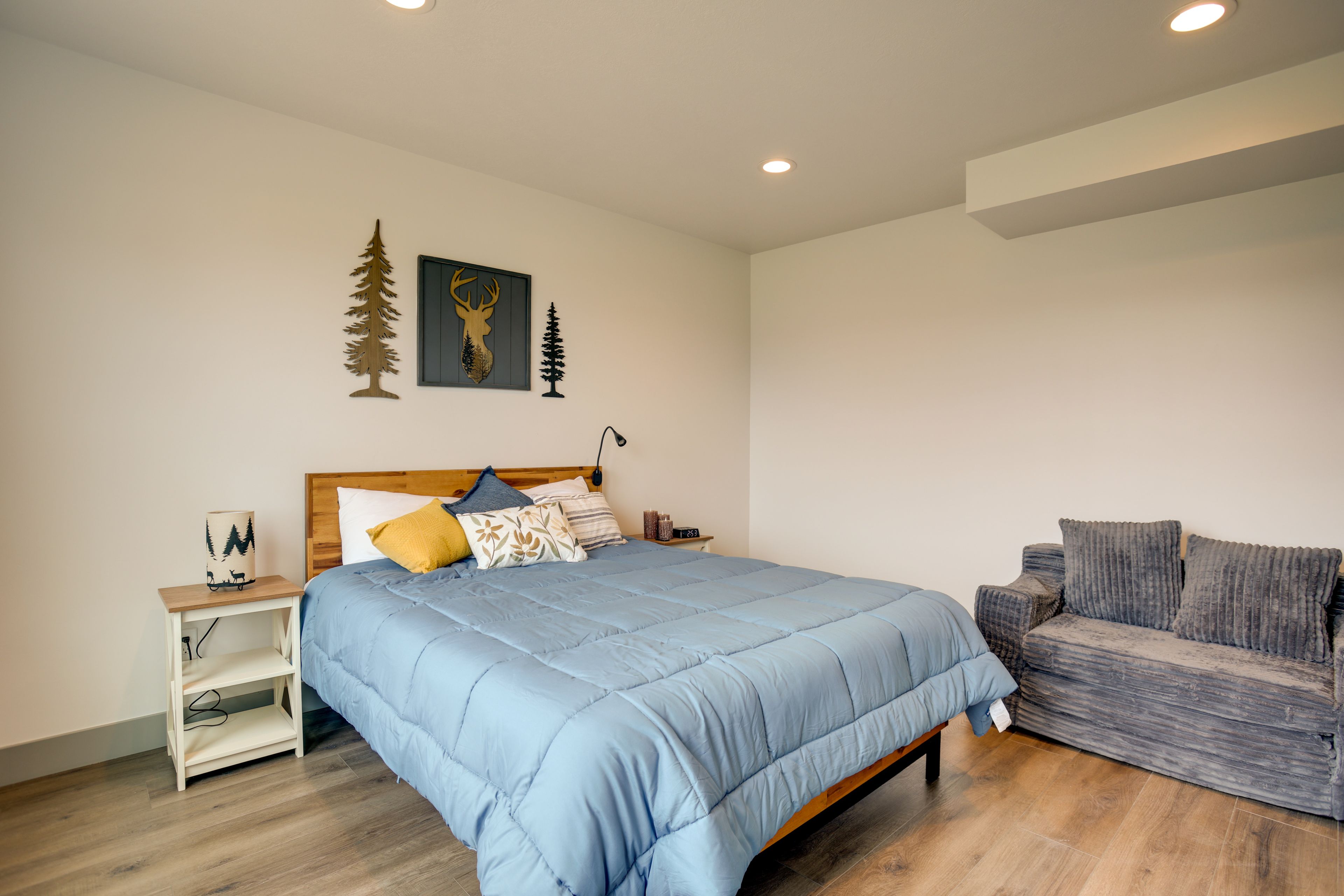 Bedroom 5 | Queen Bed | Twin Futon | Lower Level