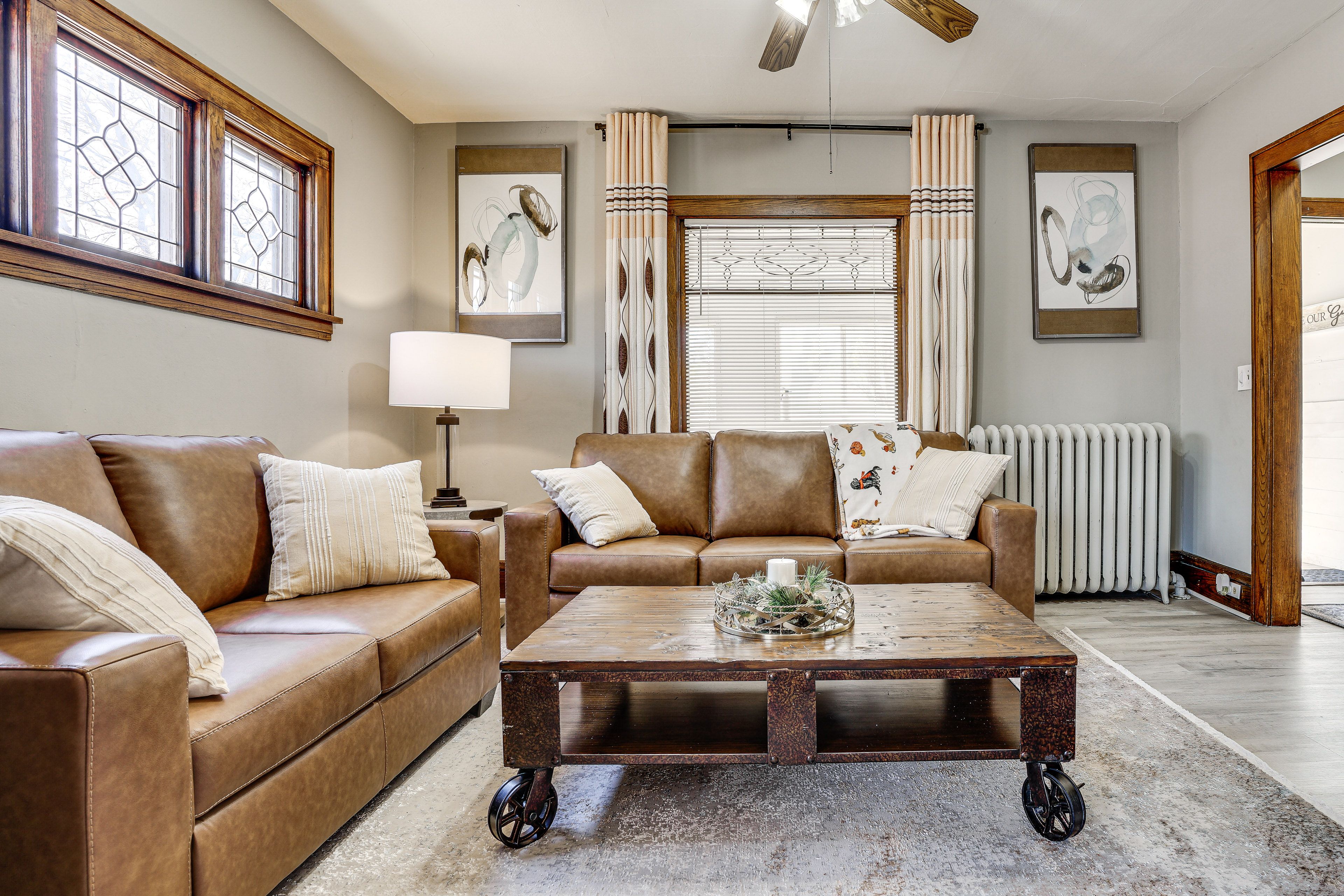 Living Area | Queen Sleeper Sofa