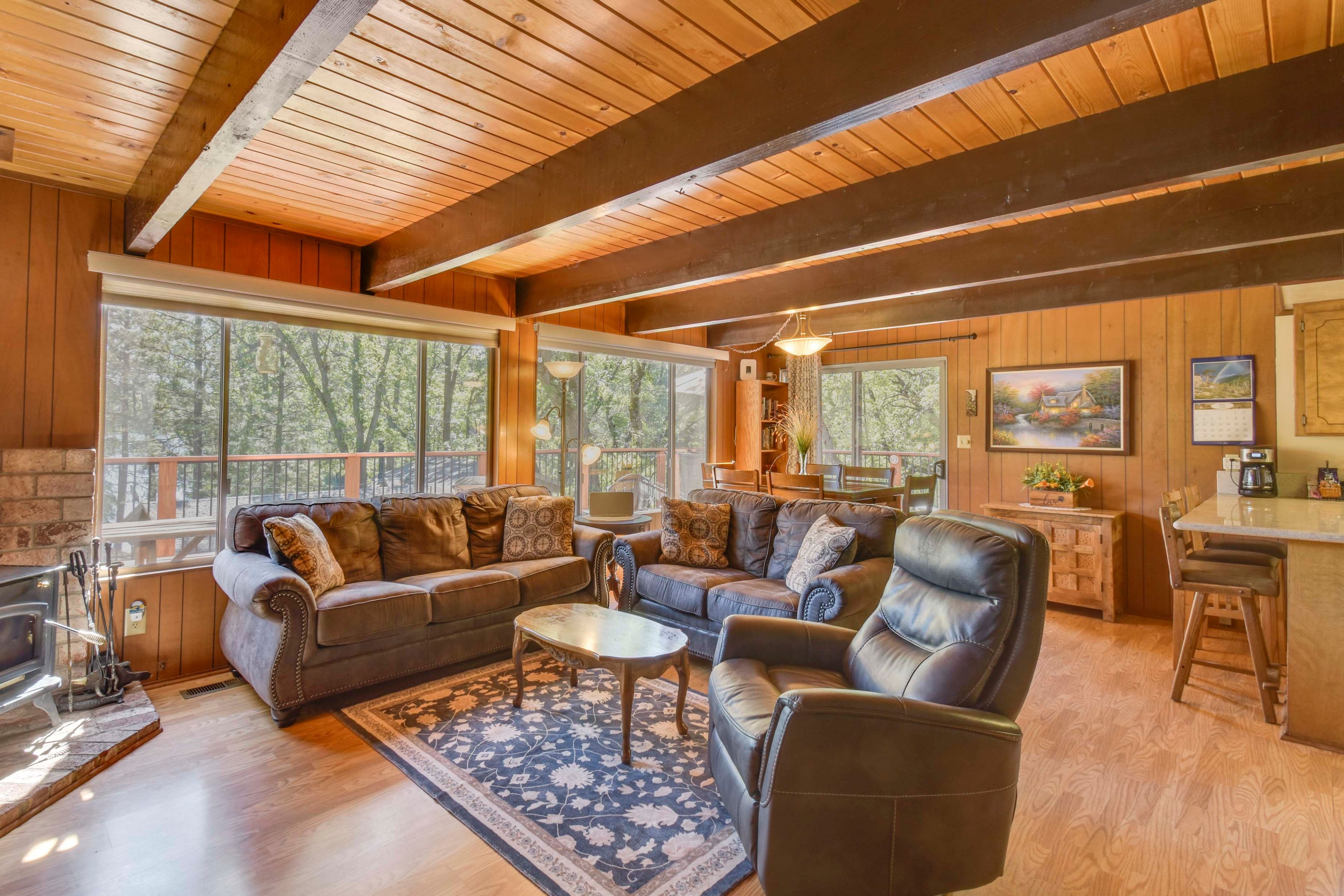 Interior | Open Floor Plan | Free WiFi | Central Heating & A/C