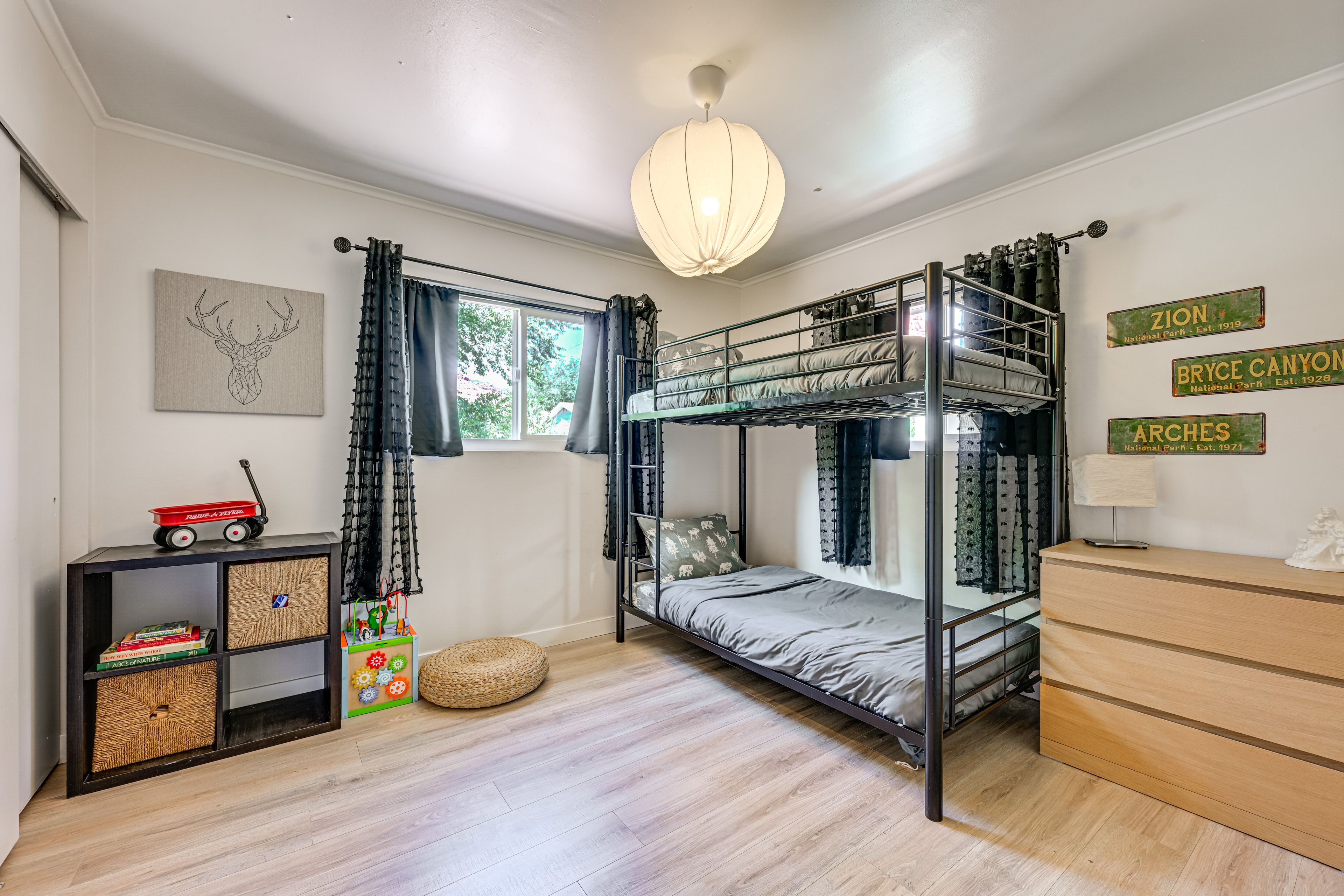 Bedroom 2 | Twin Bunk Bed | Upper Level