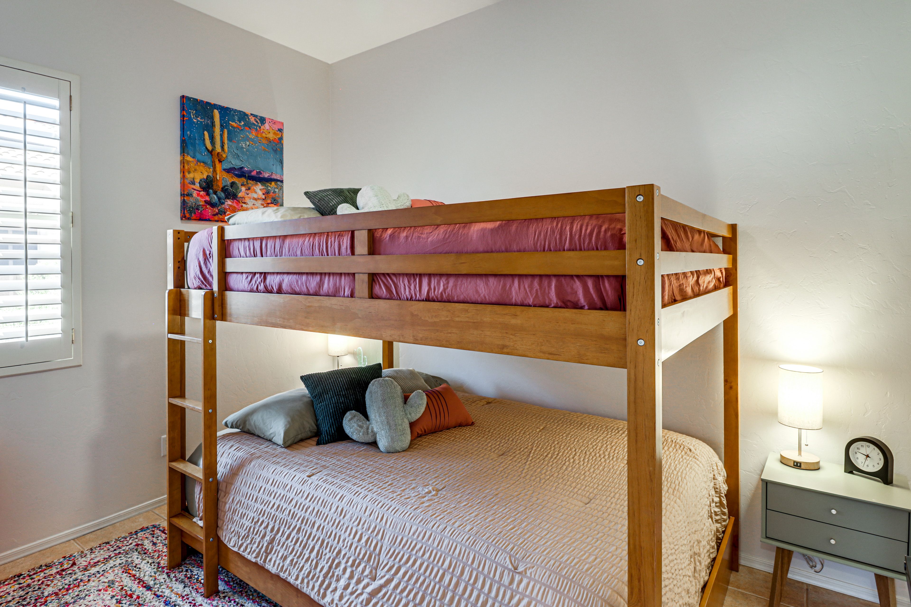 Bedroom 3 | Queen Bunk Bed