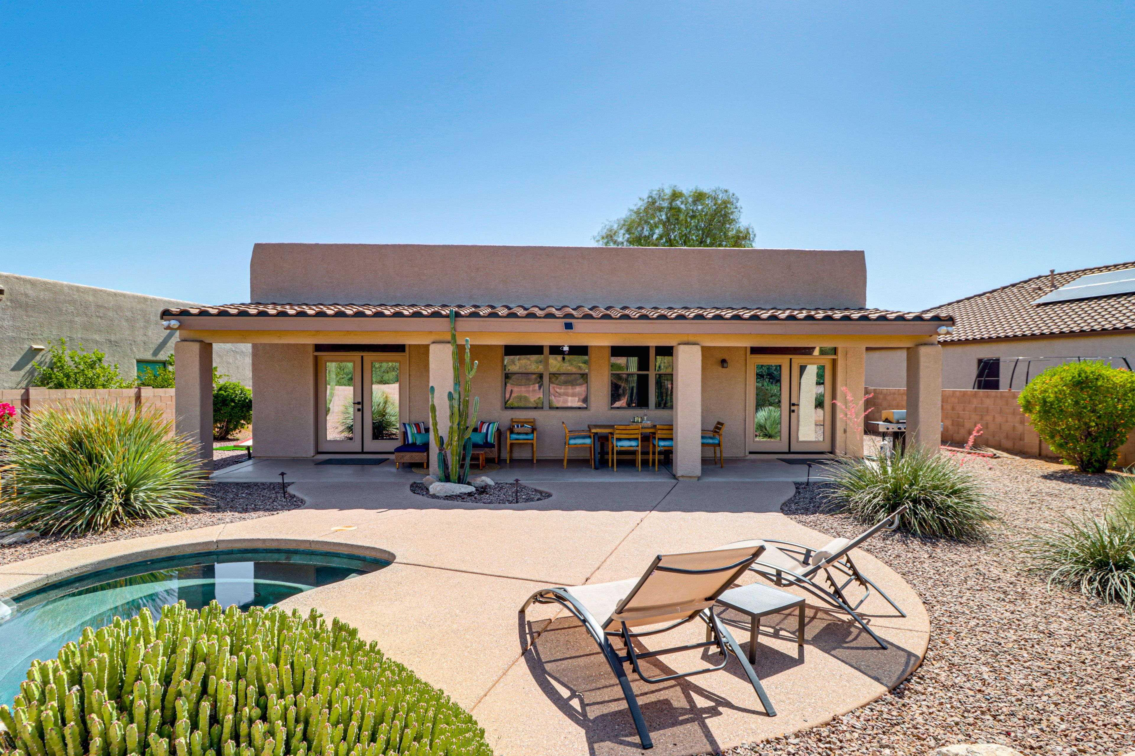 Tucson Vacation Rental | 3BR | 2BA | 2,100 Sq Ft