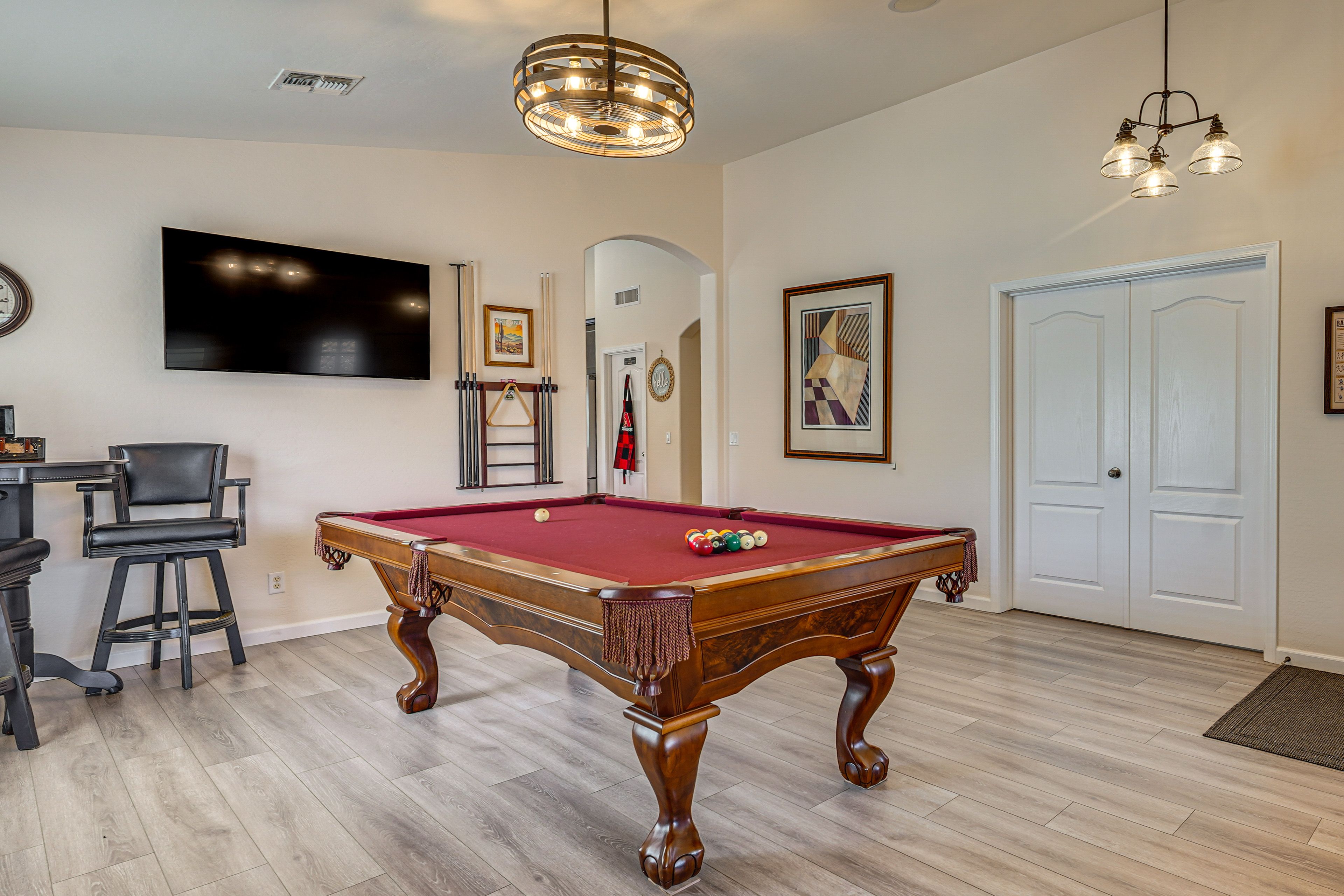 Pool Table Area