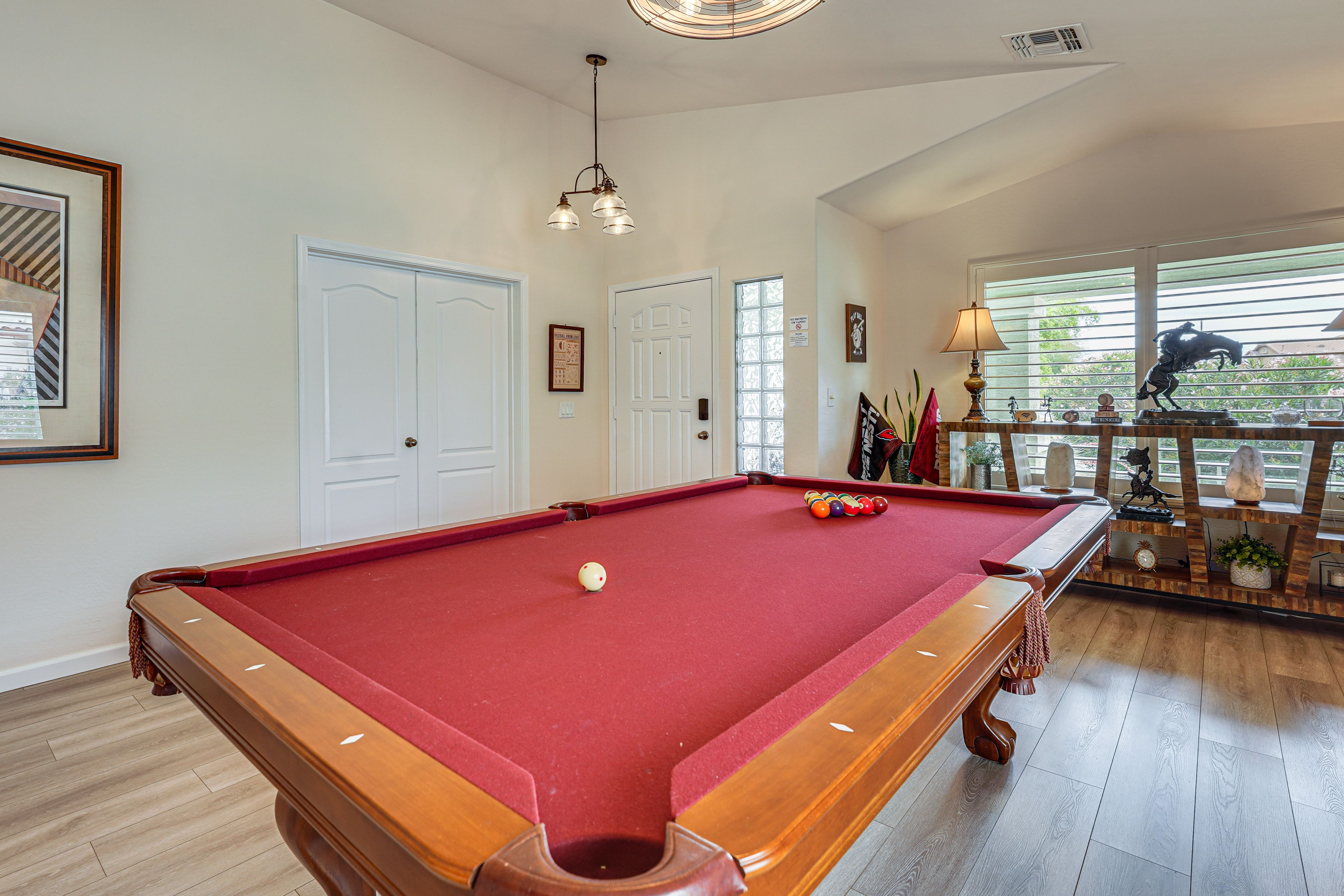 Pool Table Area