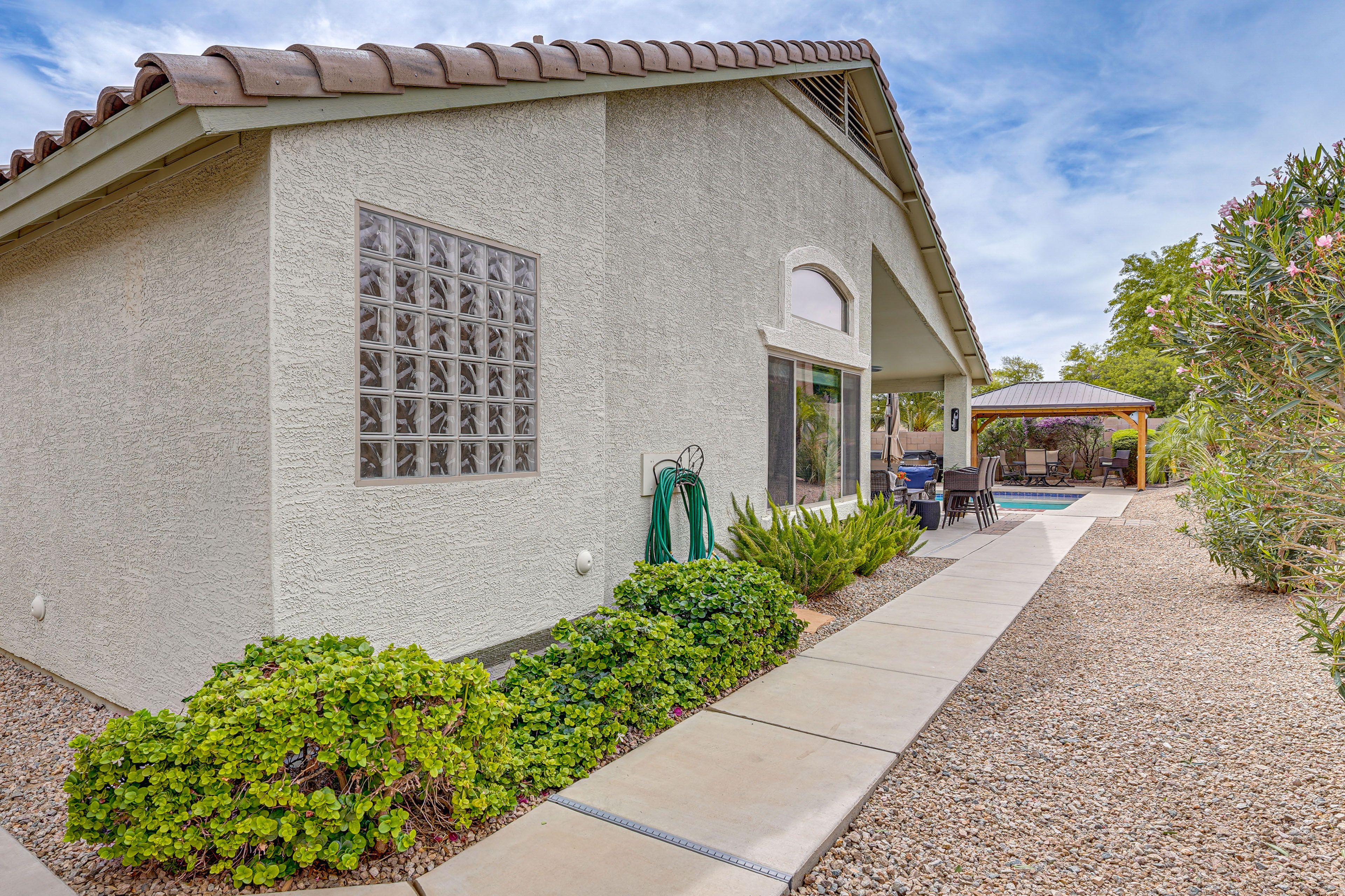 Private Backyard Area