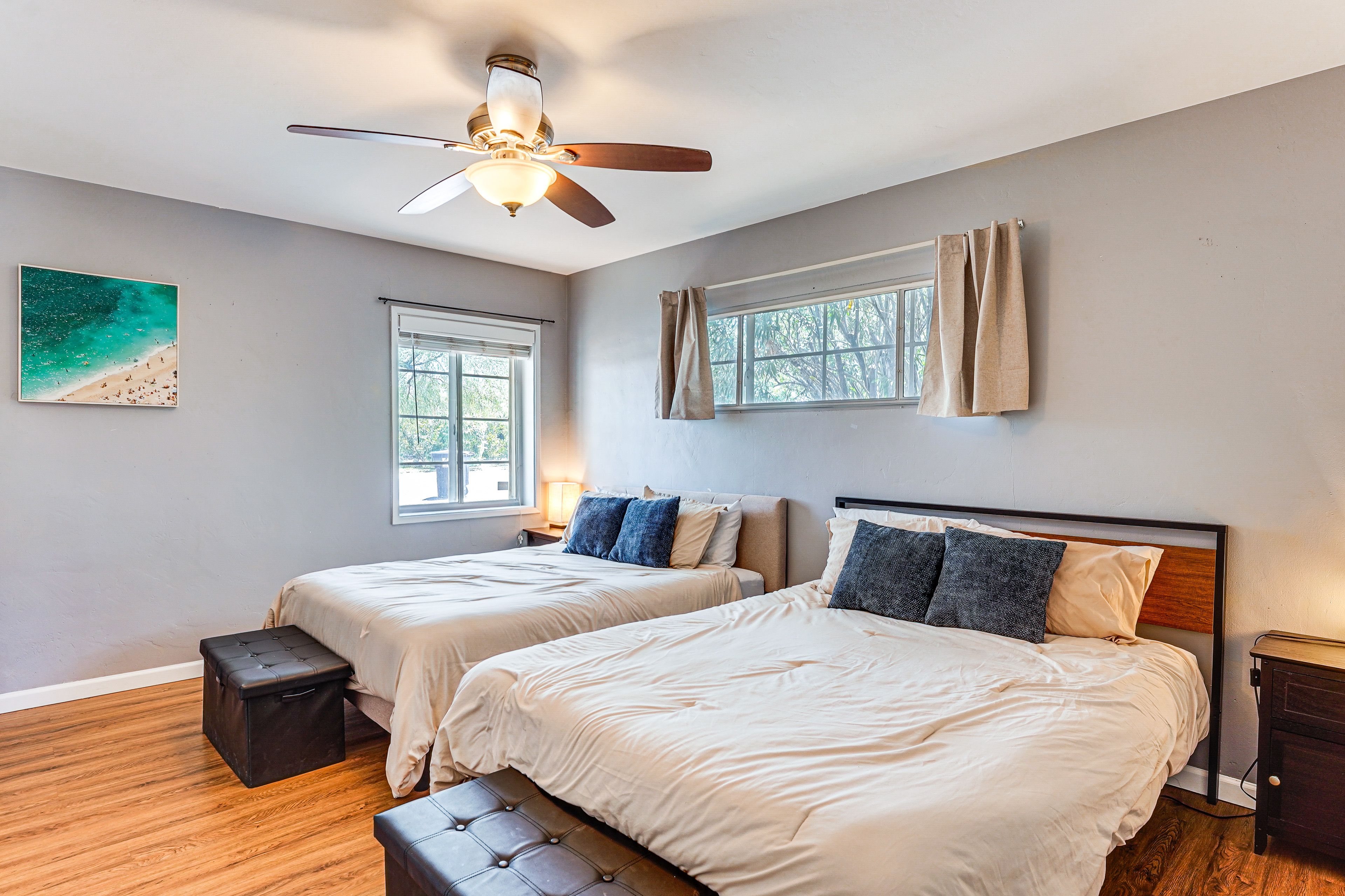 Bedroom 1 | 2 Queen Beds