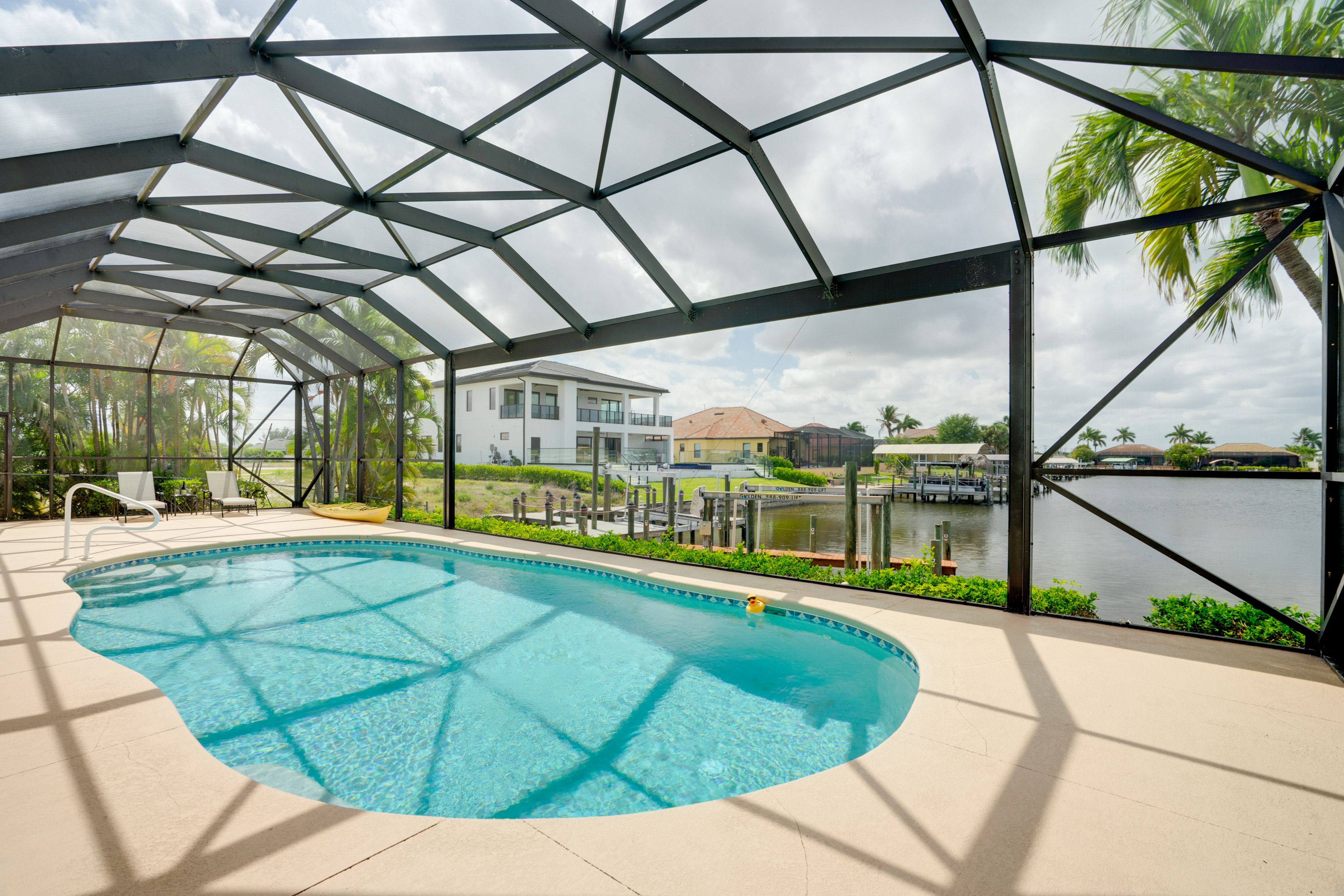 Lanai | Private Pool | Water View