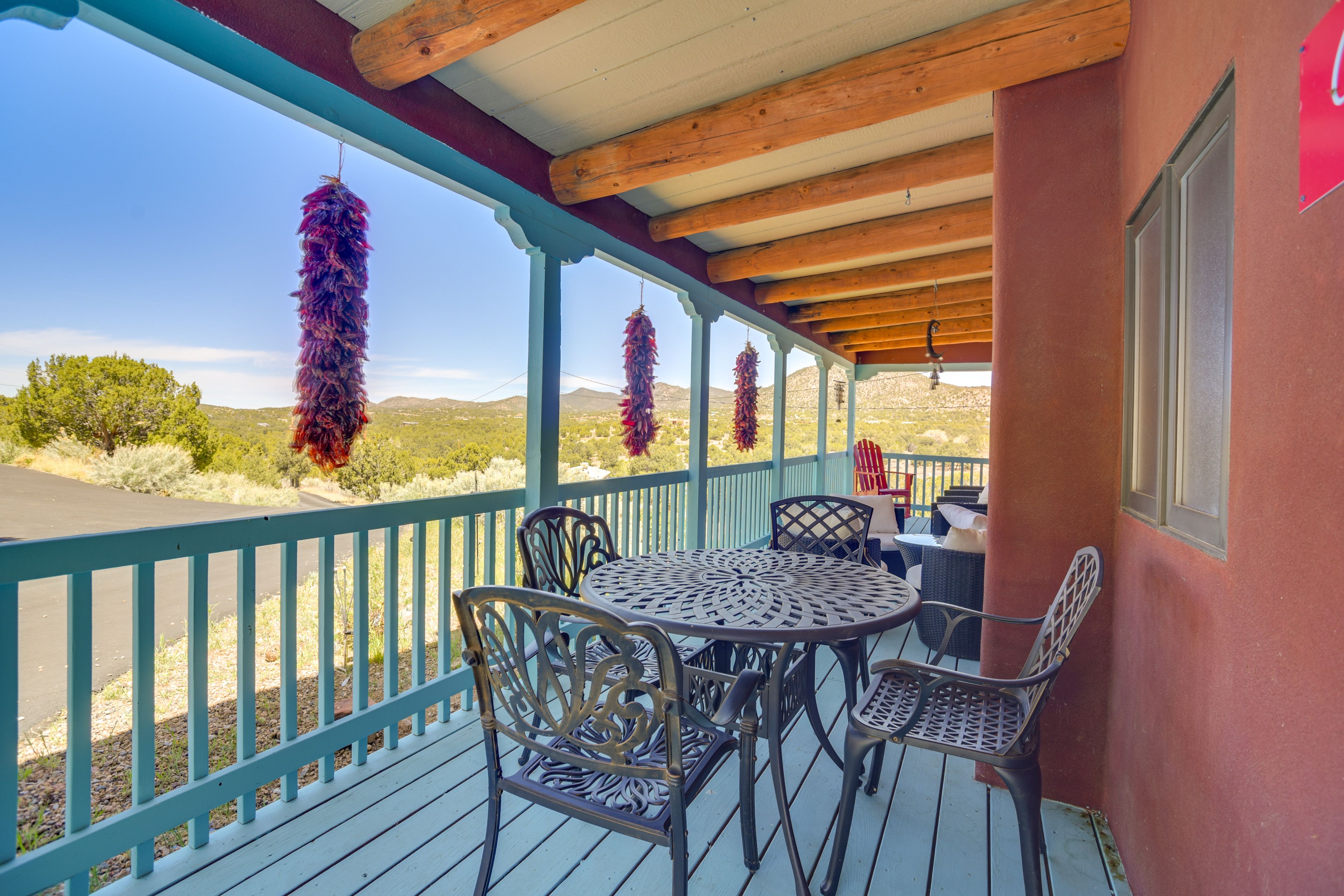 Deck | Dining Area | Lounge Seating | Mountain Views