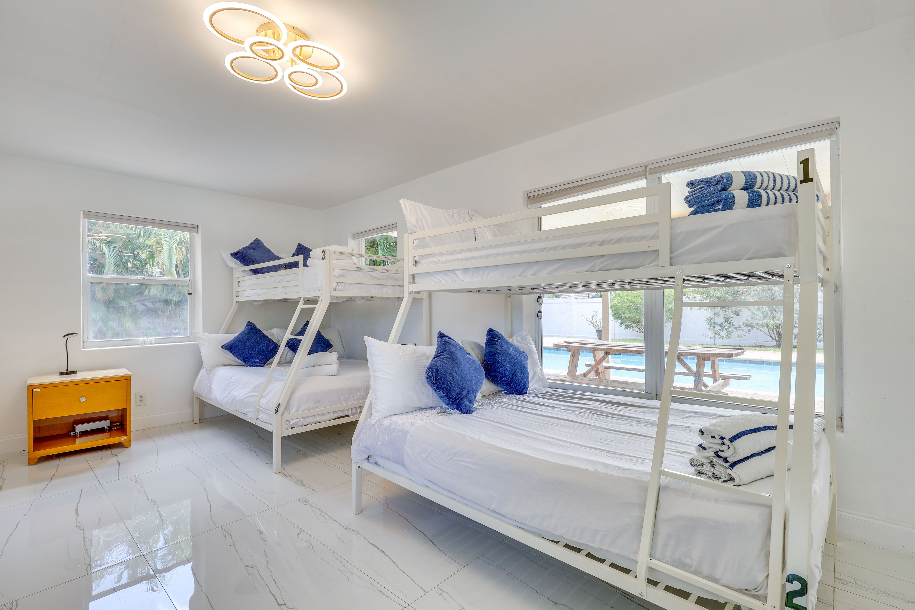 Bedroom 5 (Detached Casita) | 2 Twin/Queen Bunk Beds