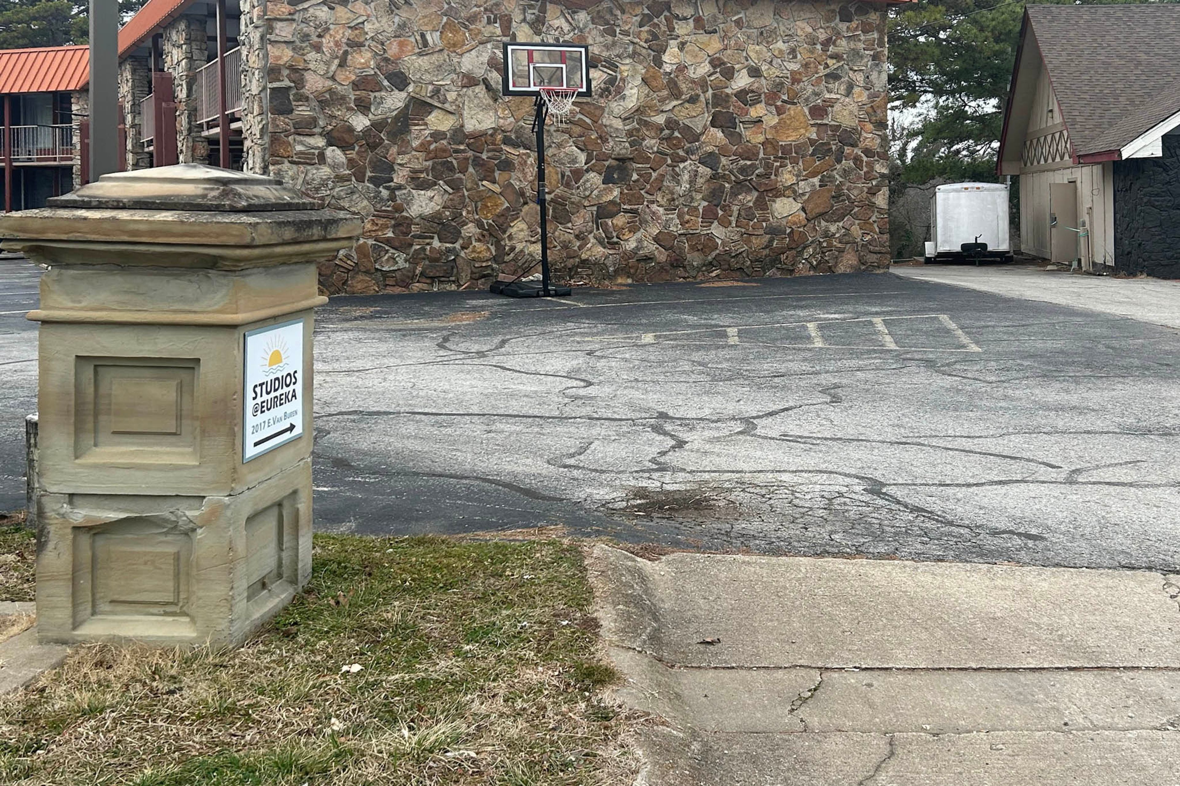 Entrance | Follow the Driveway Down Where the White Trailer Is