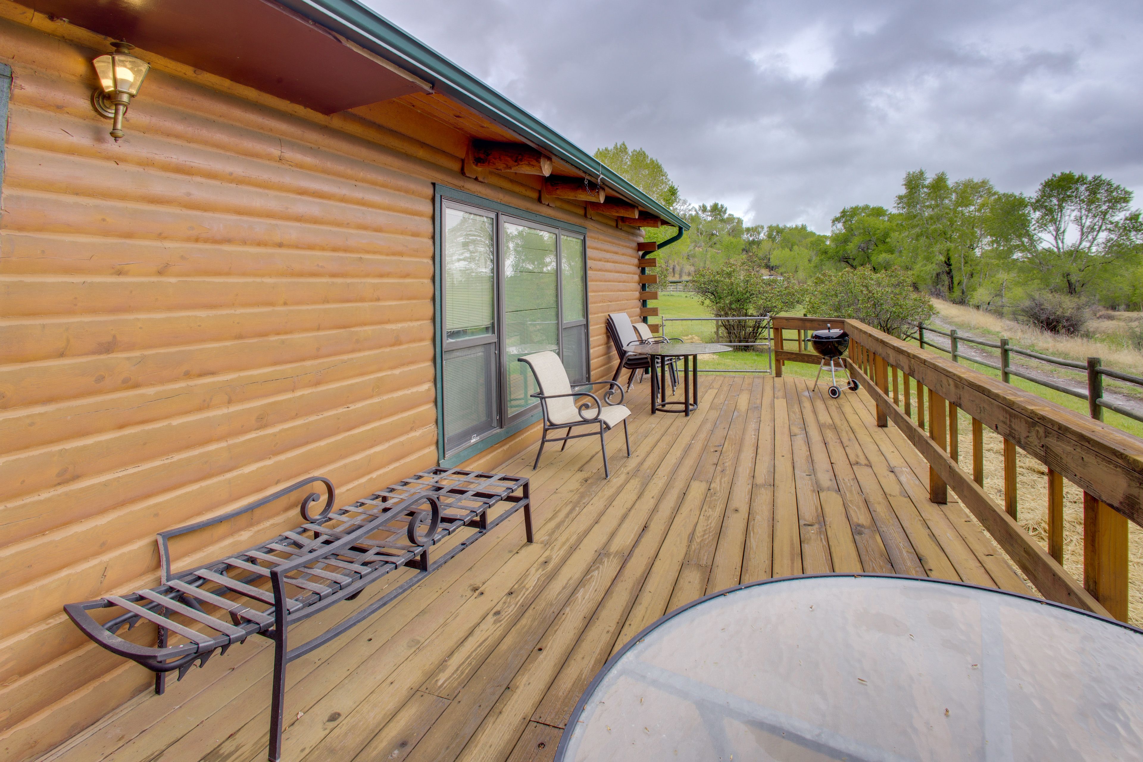 Private Deck | Mountain Views