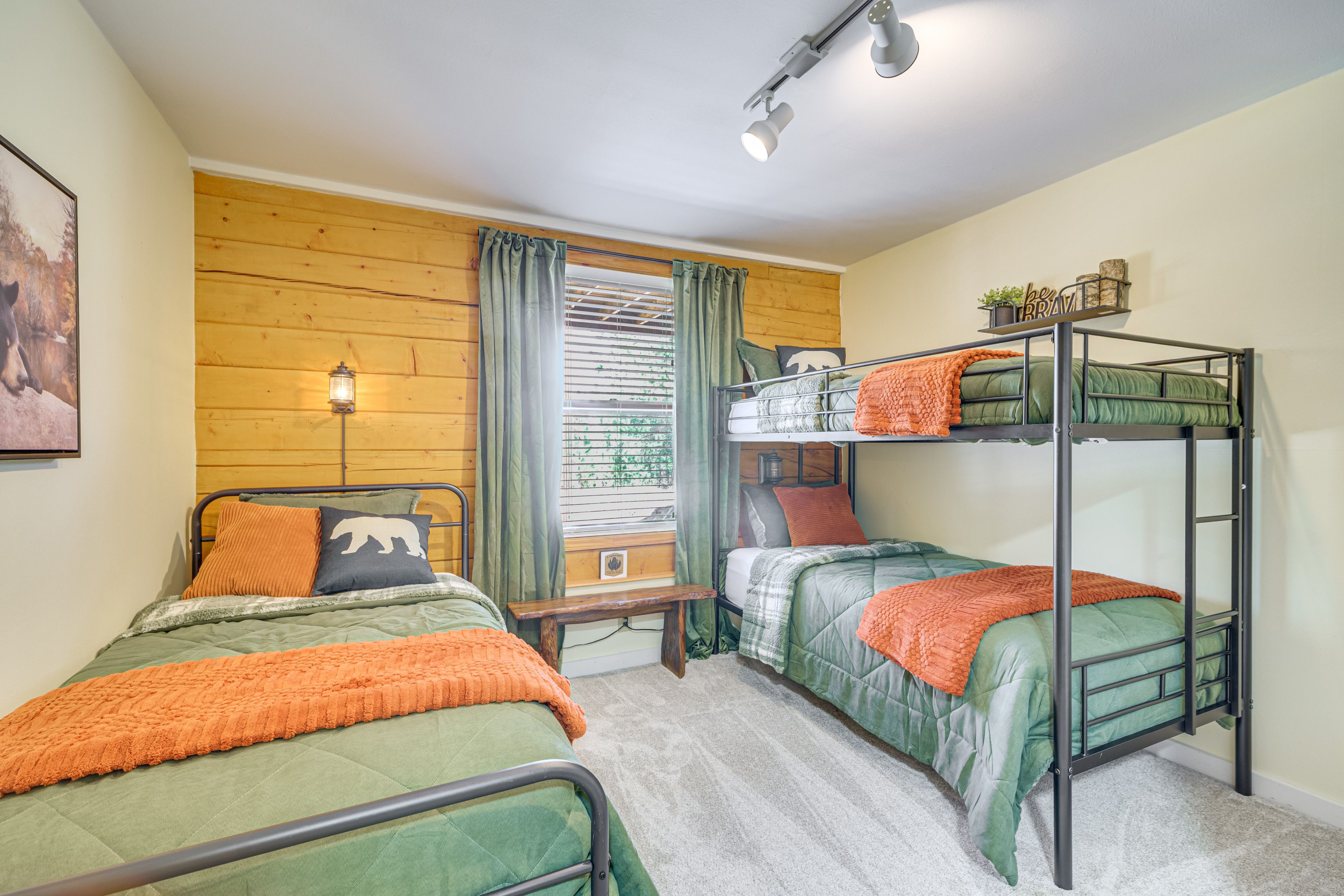 Bedroom 3 | Twin Bunk Bed | Twin Bed | Basement