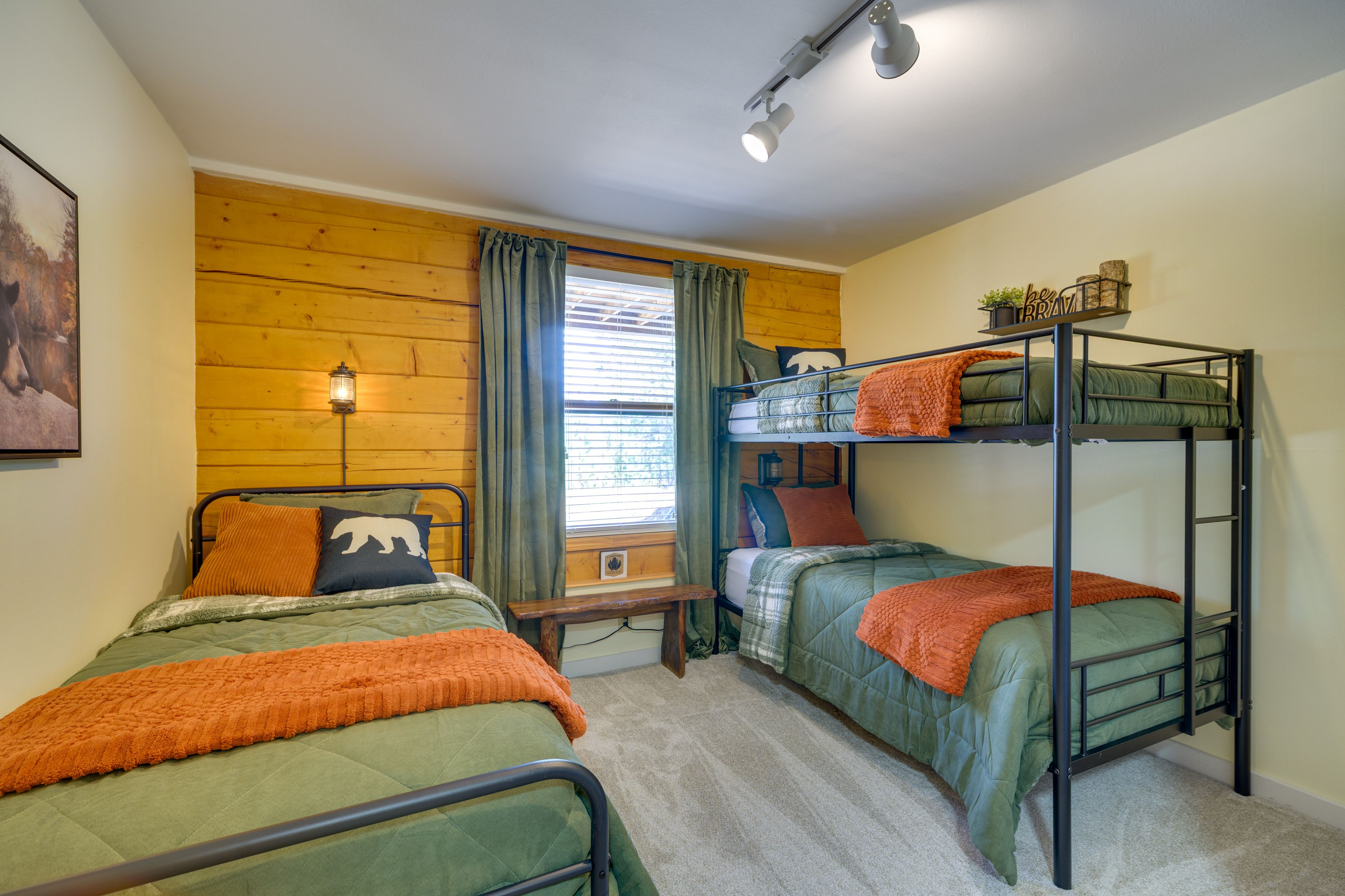 Bedroom 3 | Twin Bunk Bed | Twin Bed | Basement