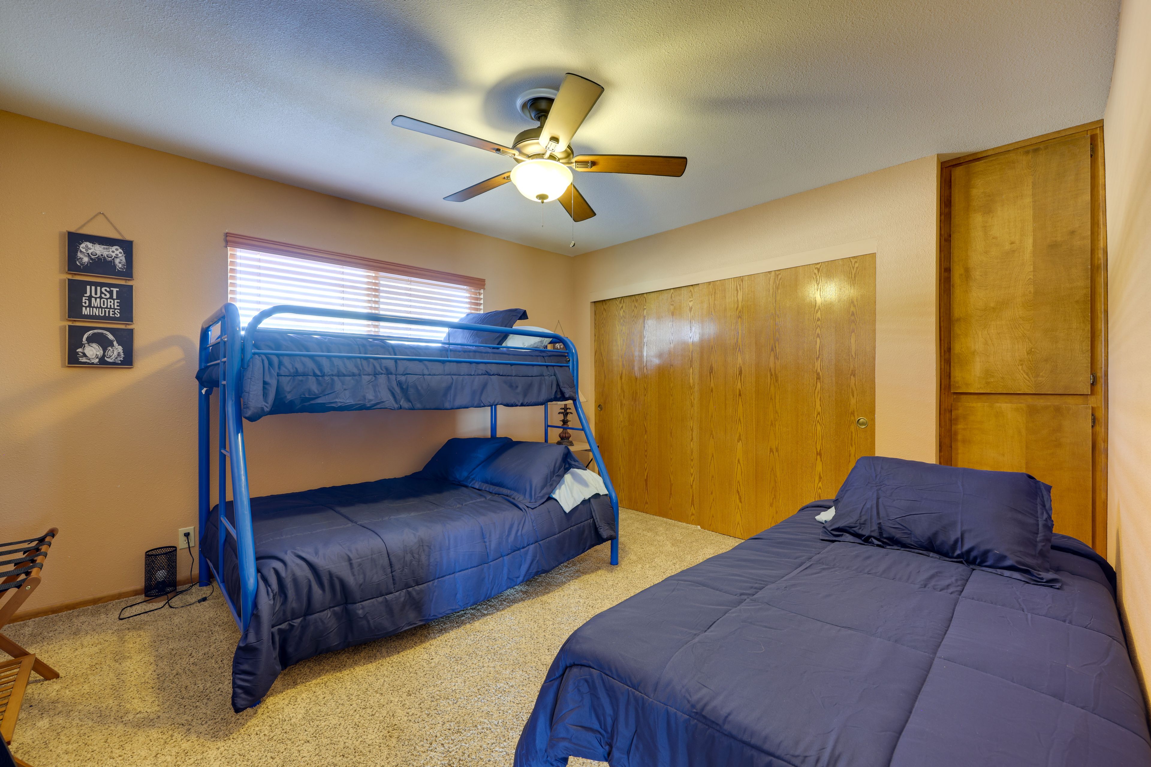 Bedroom 3 | Full Bunk Bed | Twin Bed | 1st Floor