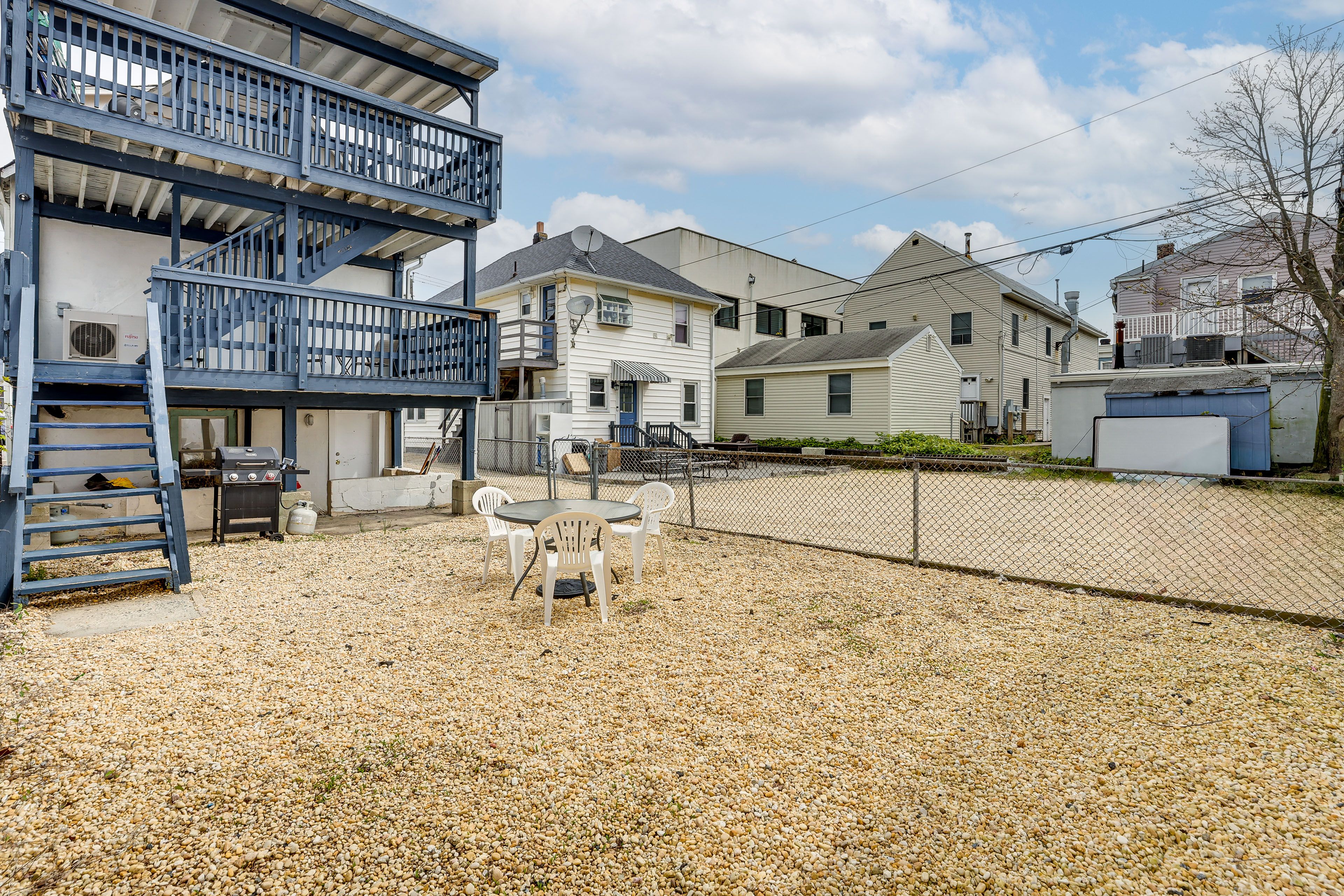 Fenced Yard