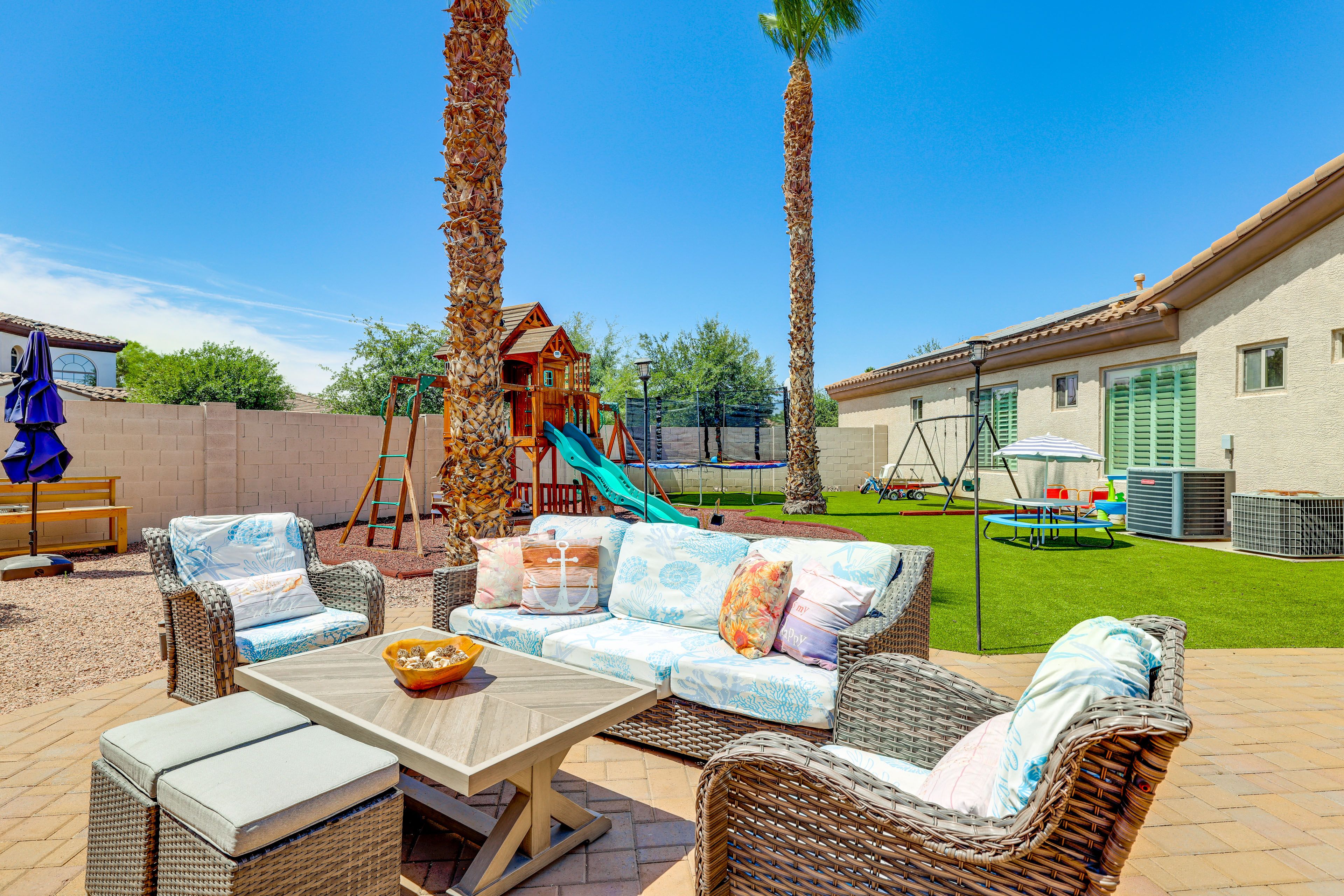 Private Backyard