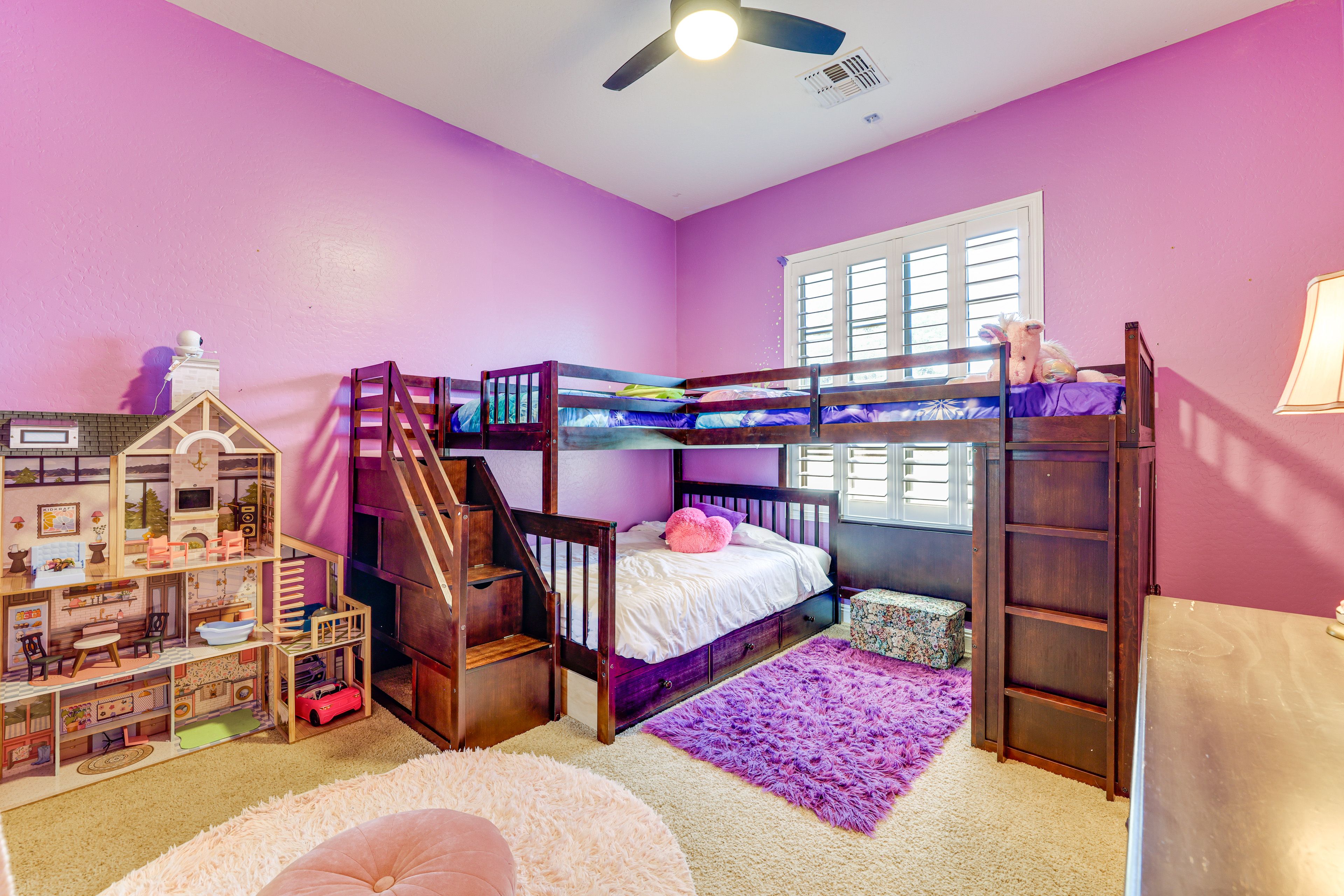 Bedroom 3 | Full Bed | 2 Lofted Twin Beds