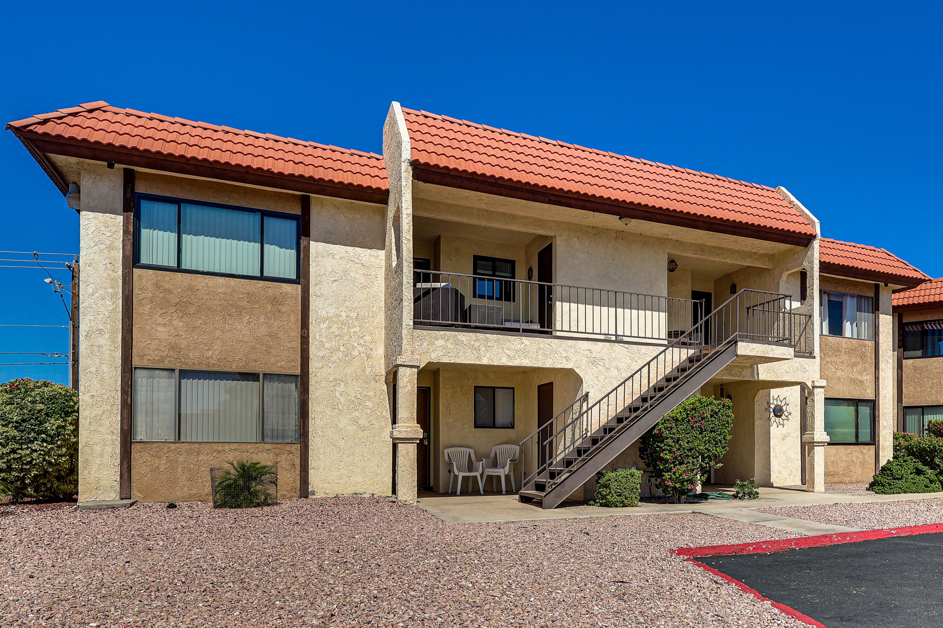 Exterior | Single-Story Condo on 2nd Floor