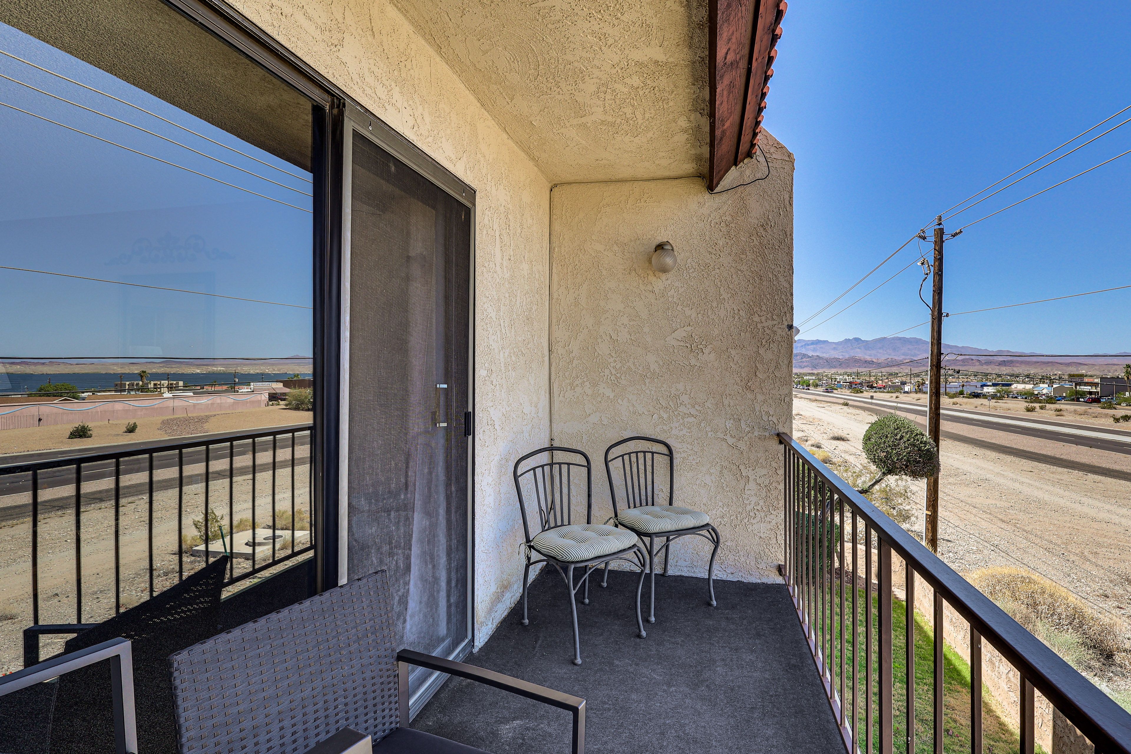 Private Balcony | Access via Living Room