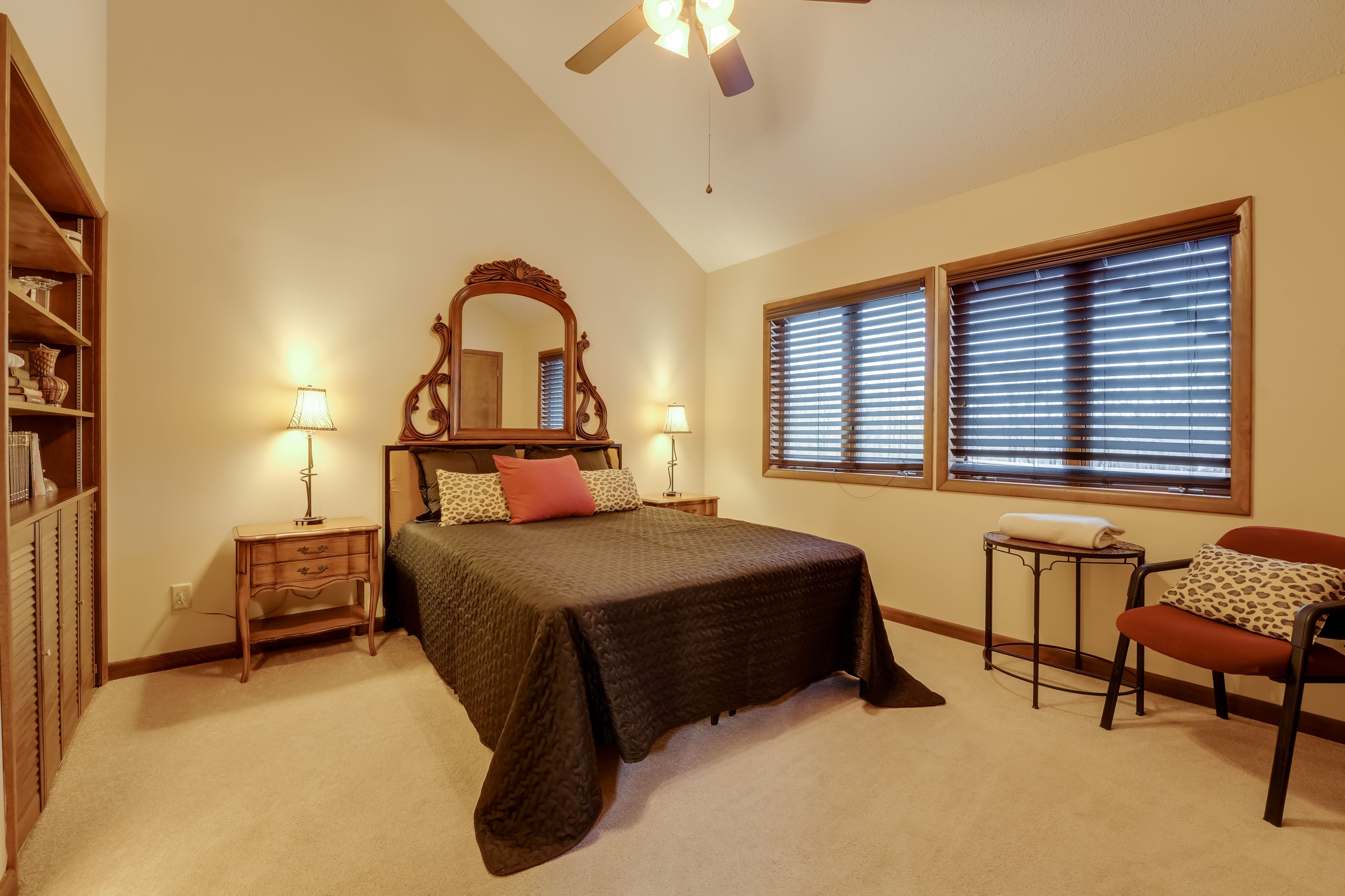 Bedroom 3 (Spitfire Acres) | Queen Bed | Upper Floor
