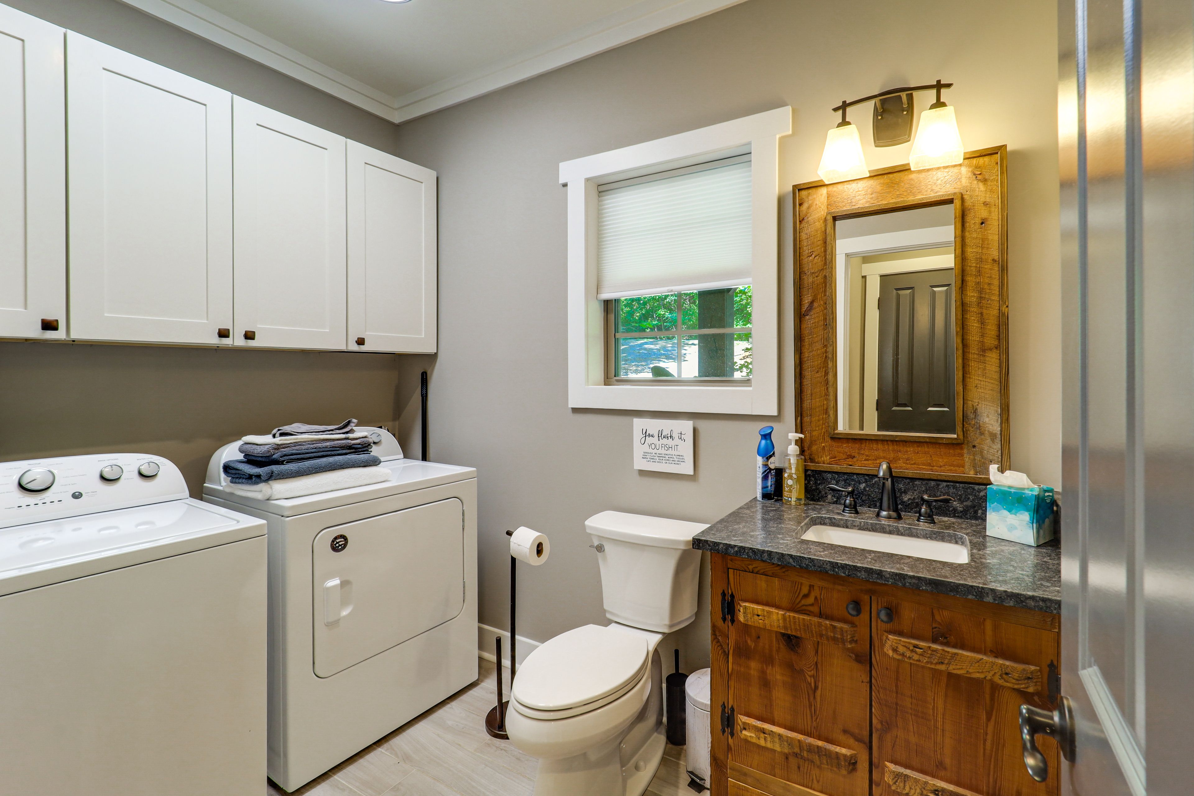 Half Bathroom | Washer/Dryer | 1st Floor