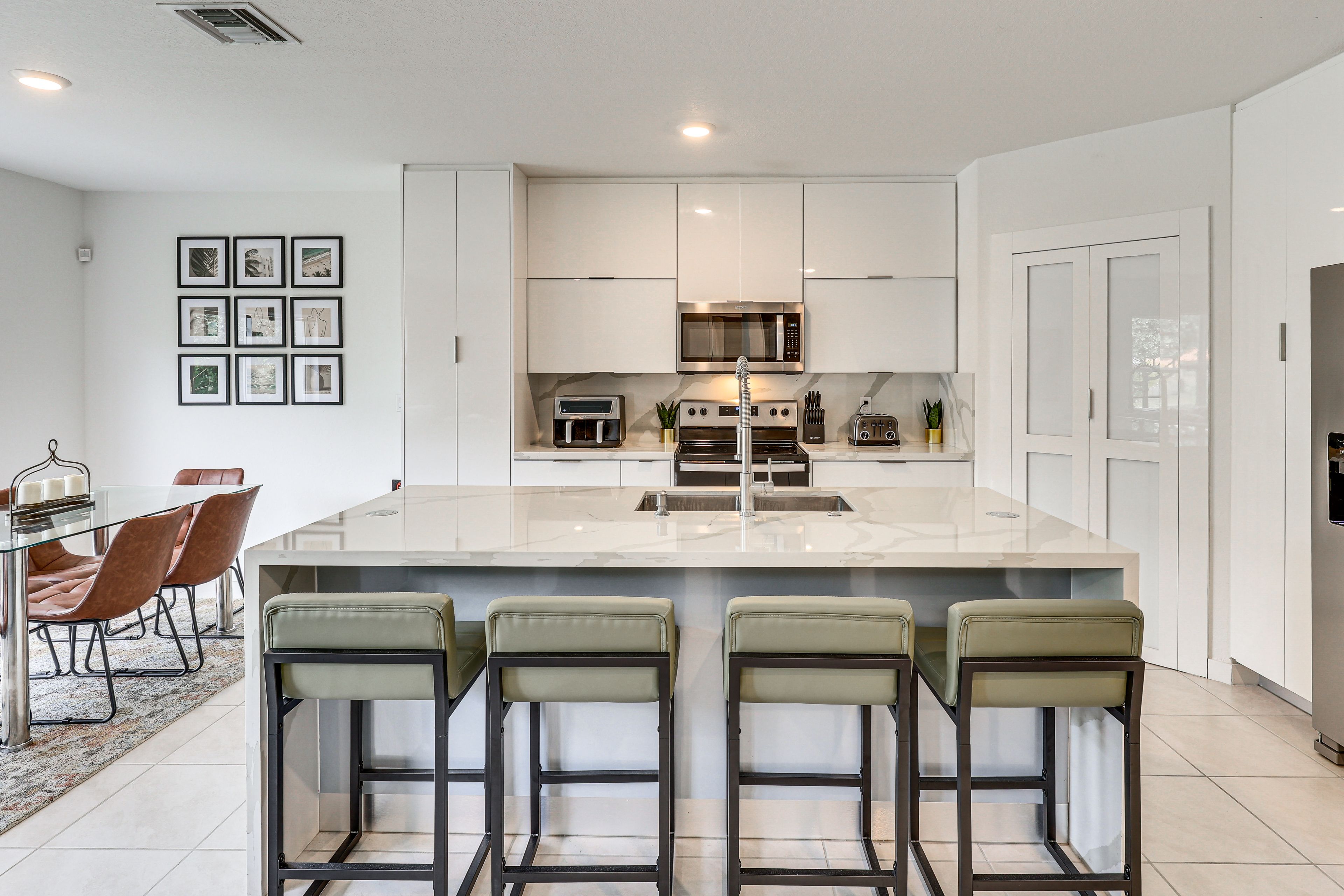 Property Interior | 2-Story Home | Free WiFi | Central A/C & Heating