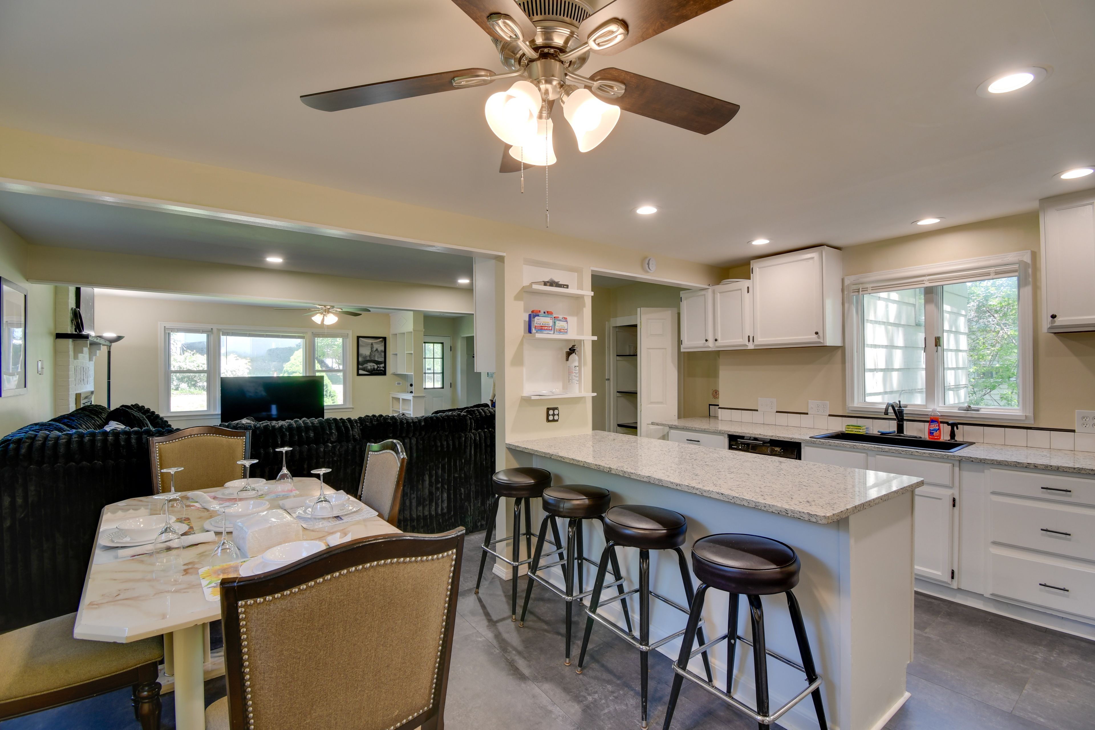 Rochester Vacation Rental | 4BR | 1.5BA | 1,494 Sq Ft