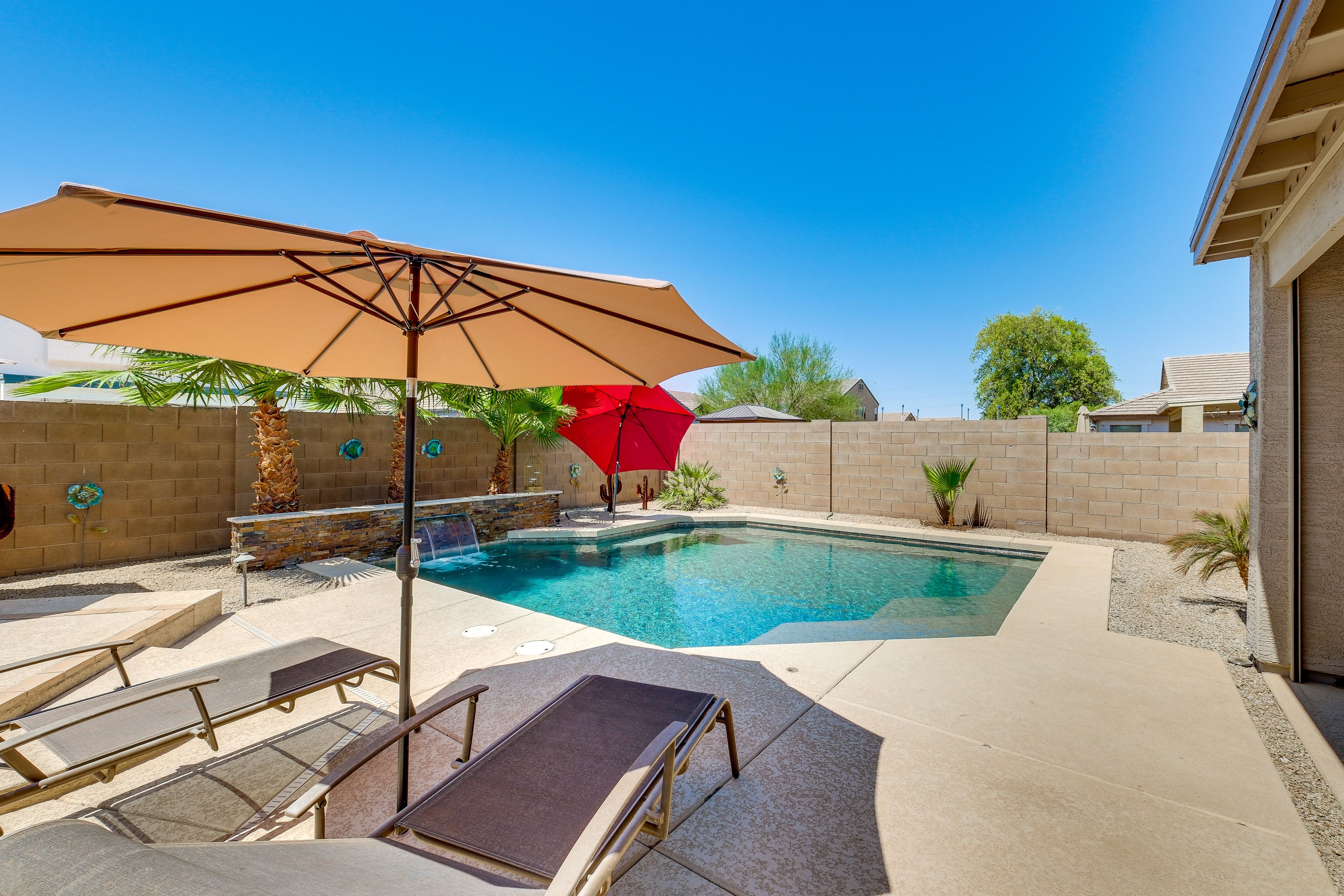 Private Pool | Loungers | Fire Pit