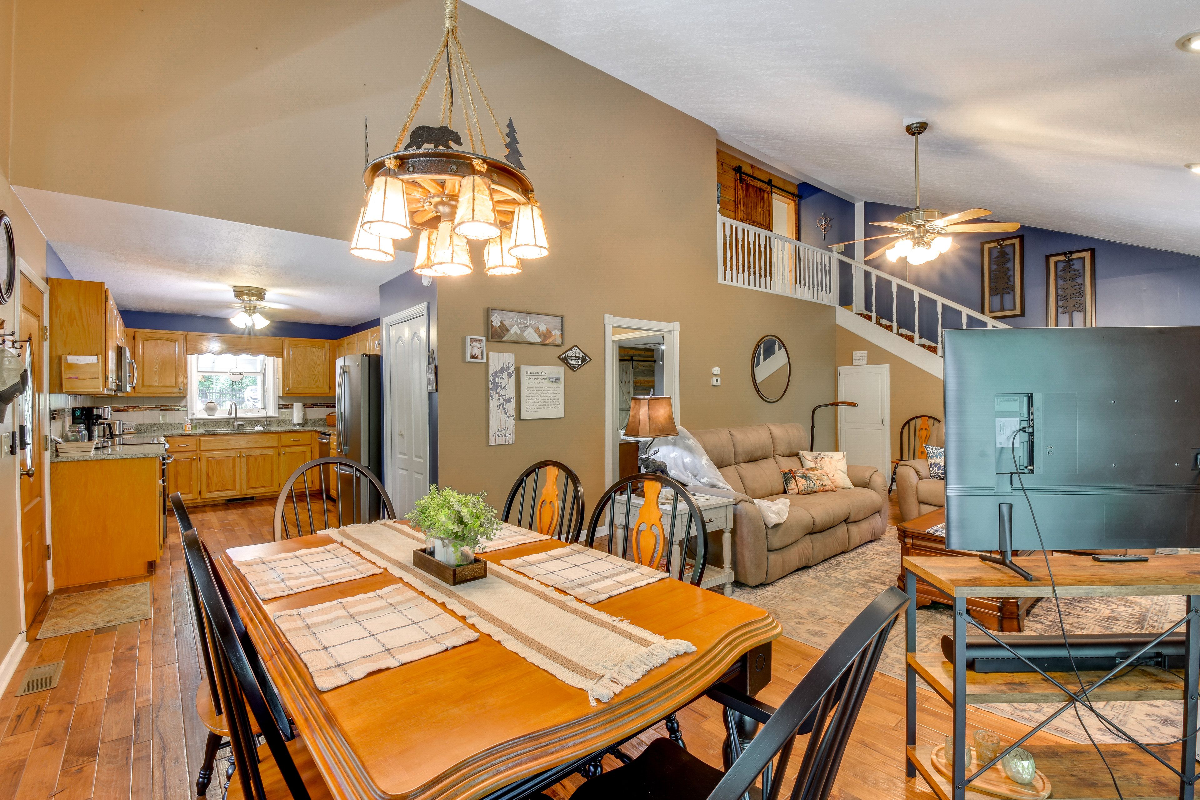 Dining Area | Dishware & Flatware | 1st Floor