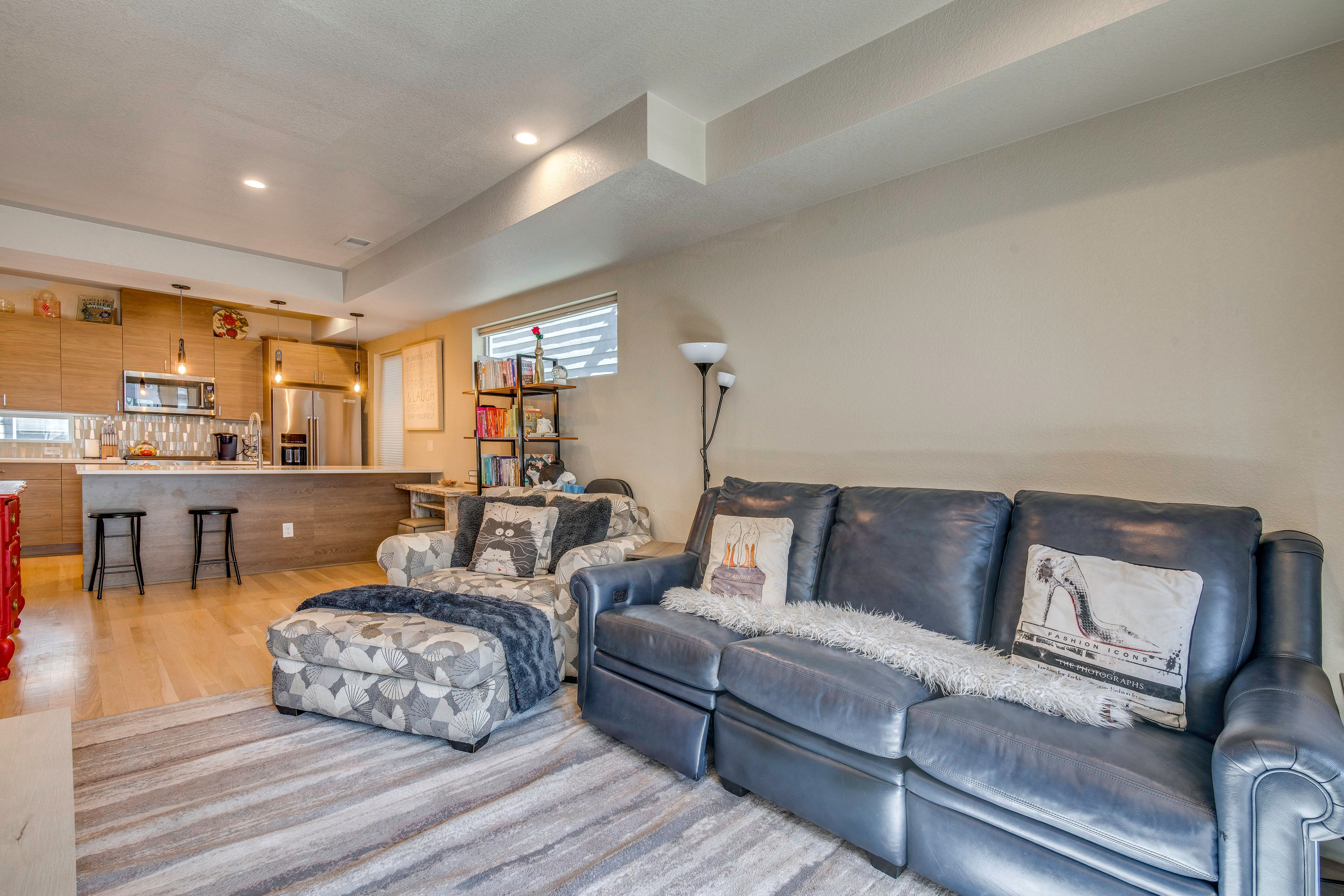 Living Room | 2nd Floor | Balcony Access | Board Games & Books