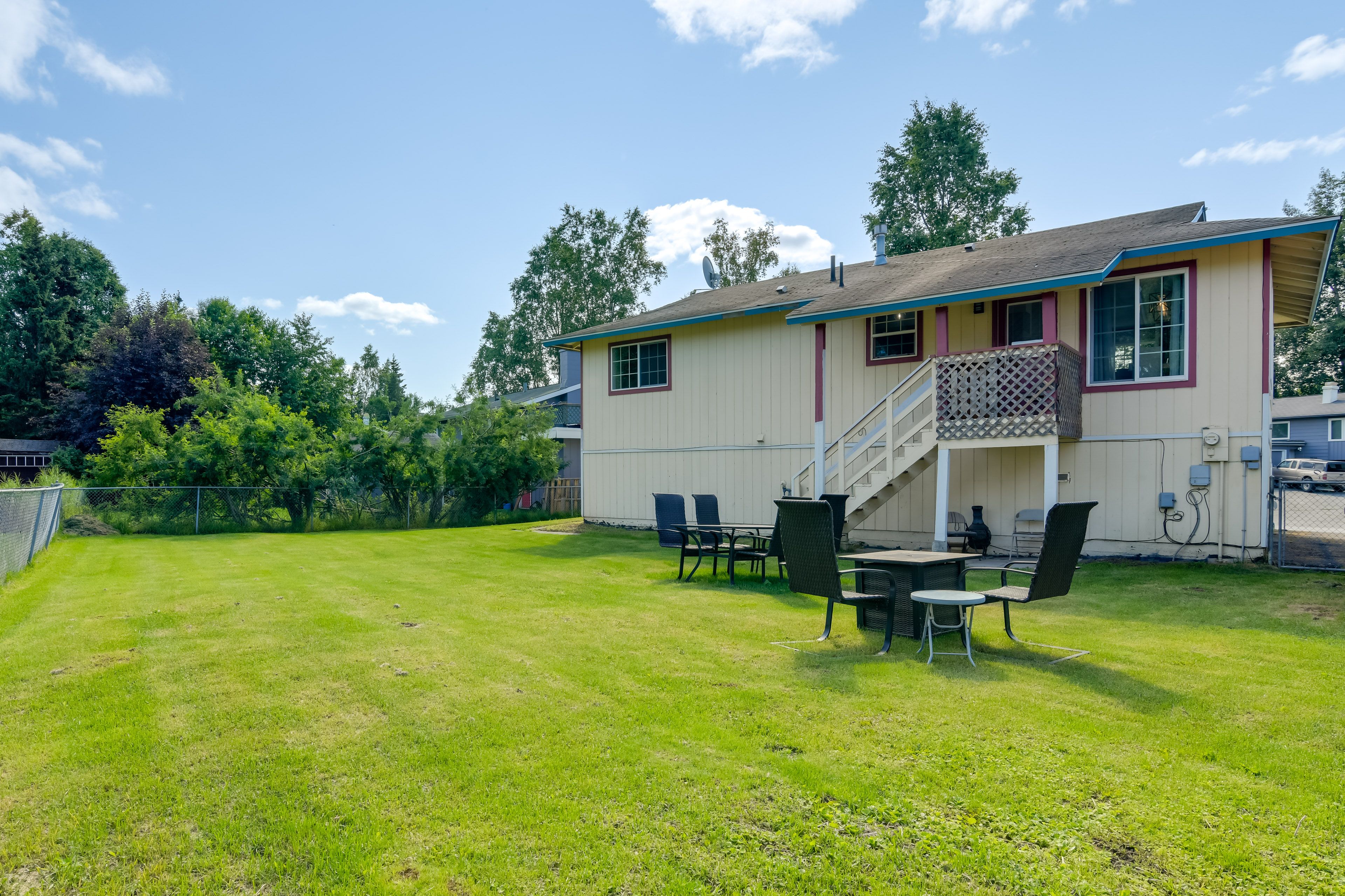 Private Backyard Area
