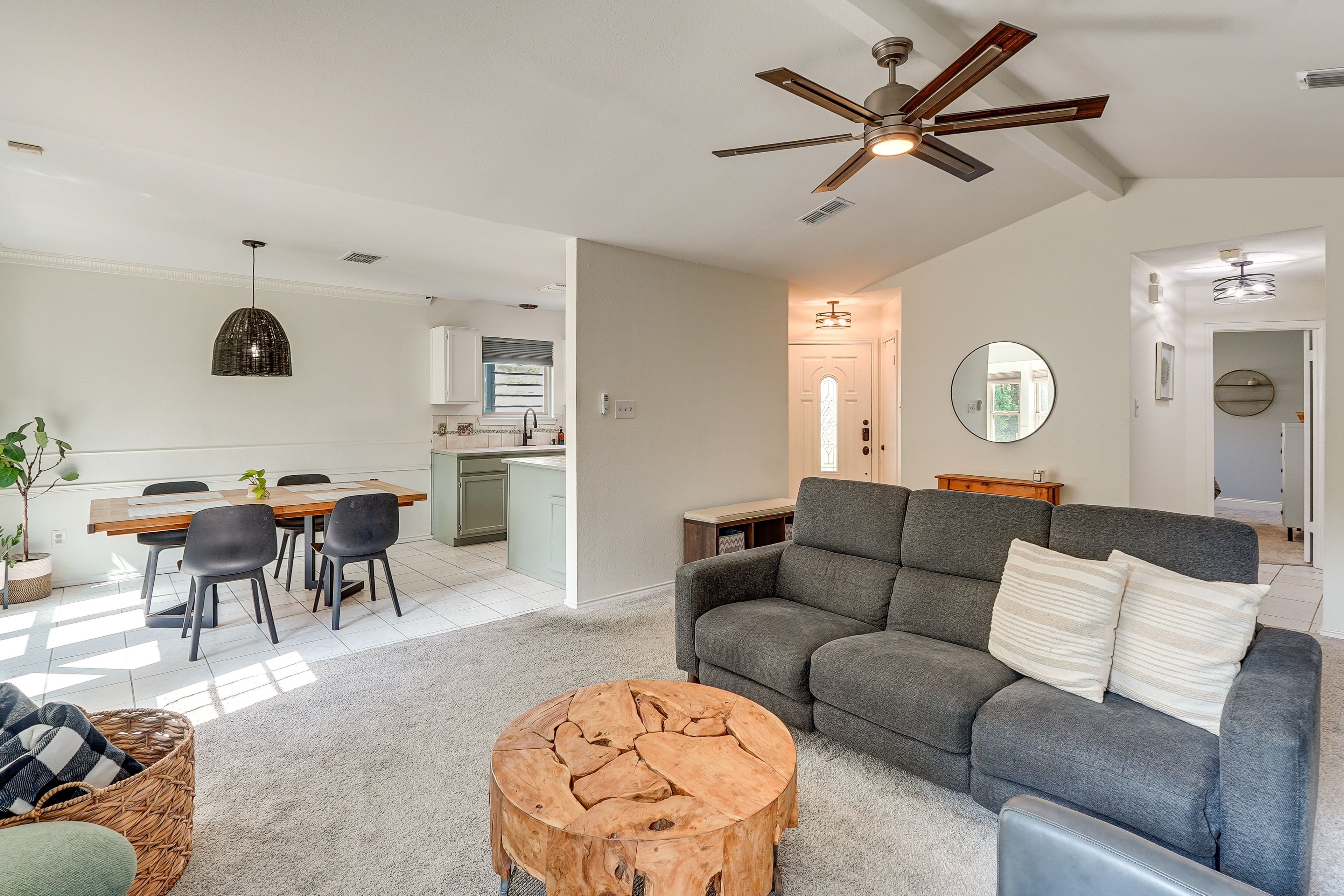 Living Room | Smart TV | Books