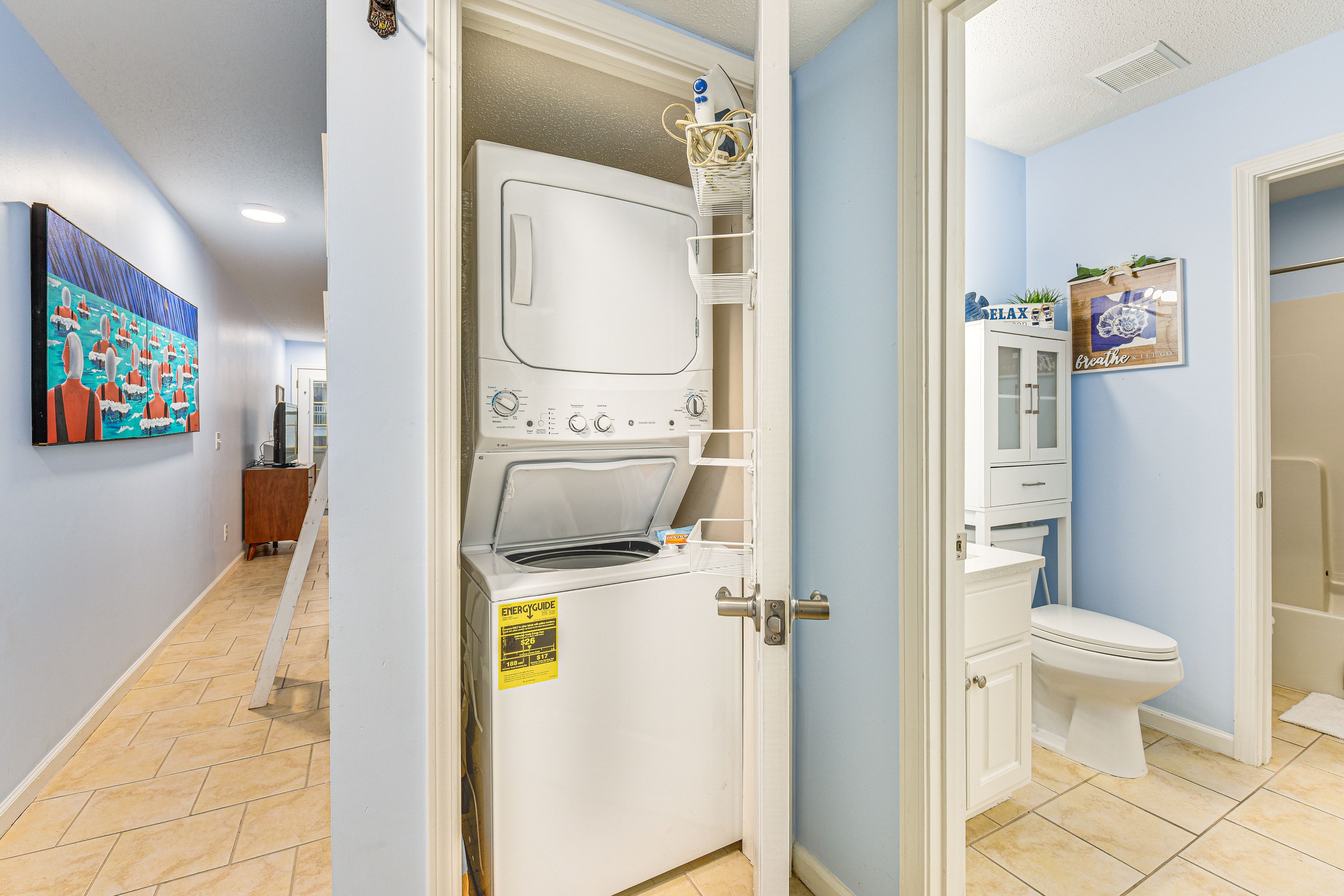 Unit 2 | Half Bathroom & Laundry Closet