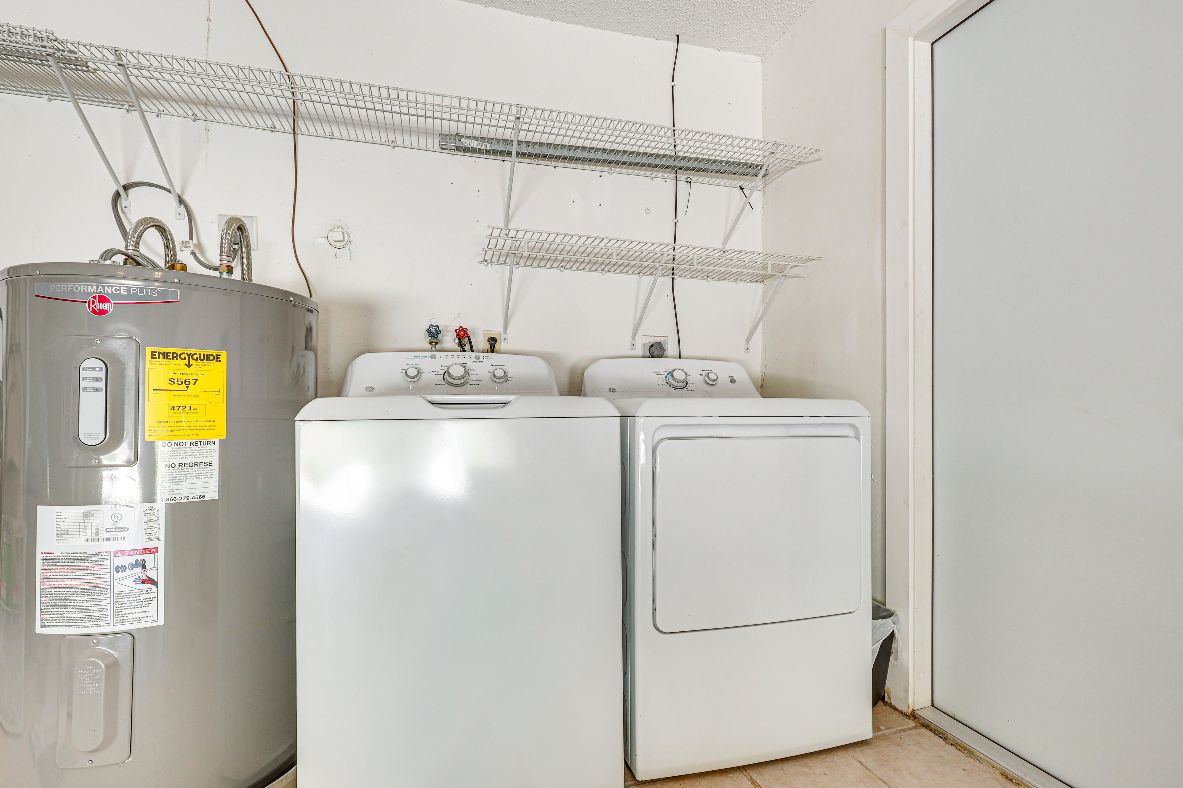 Laundry Area (Garage)