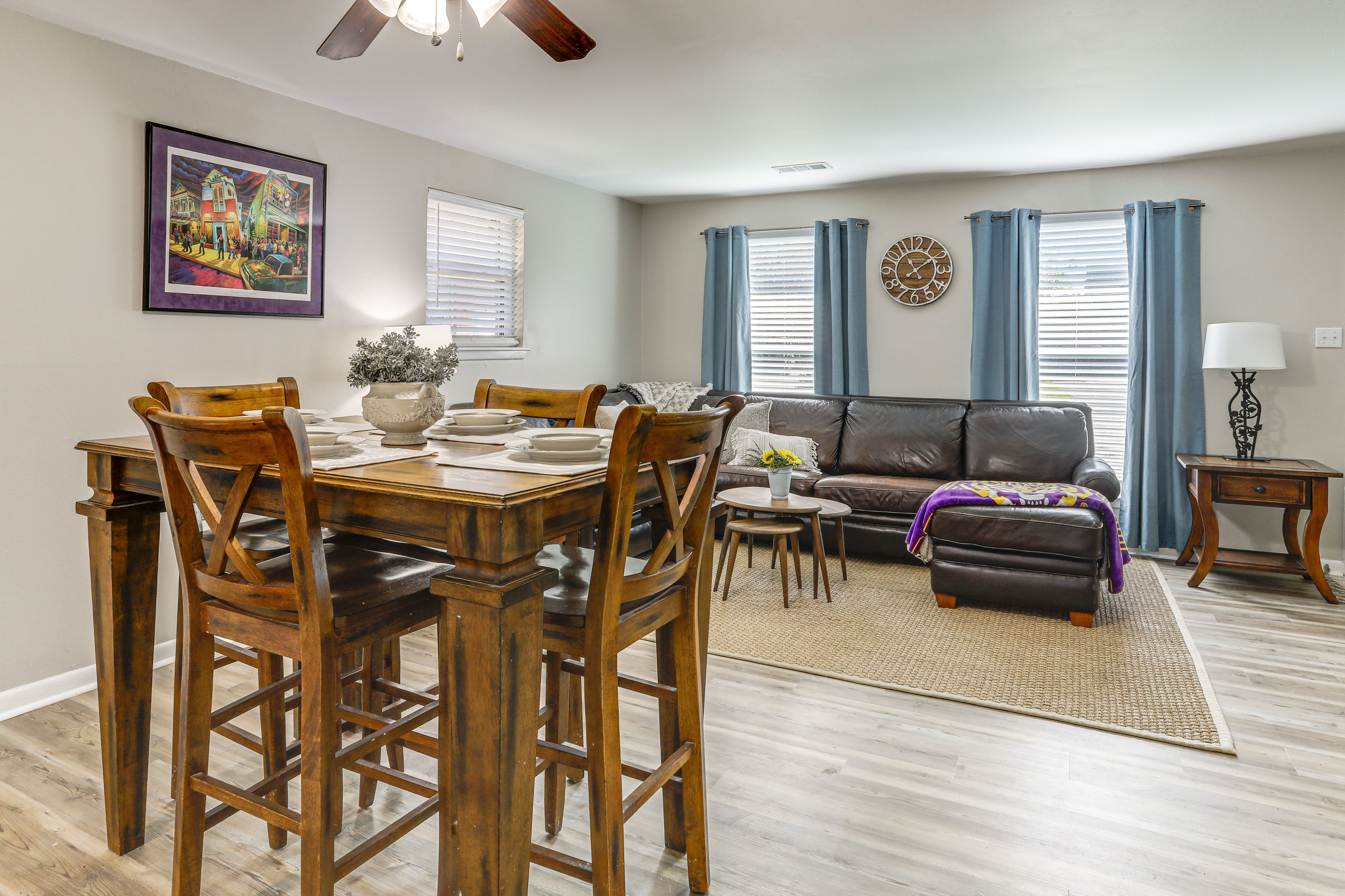 Dining Area (Duplex 1) | Dishes & Flatware Provided